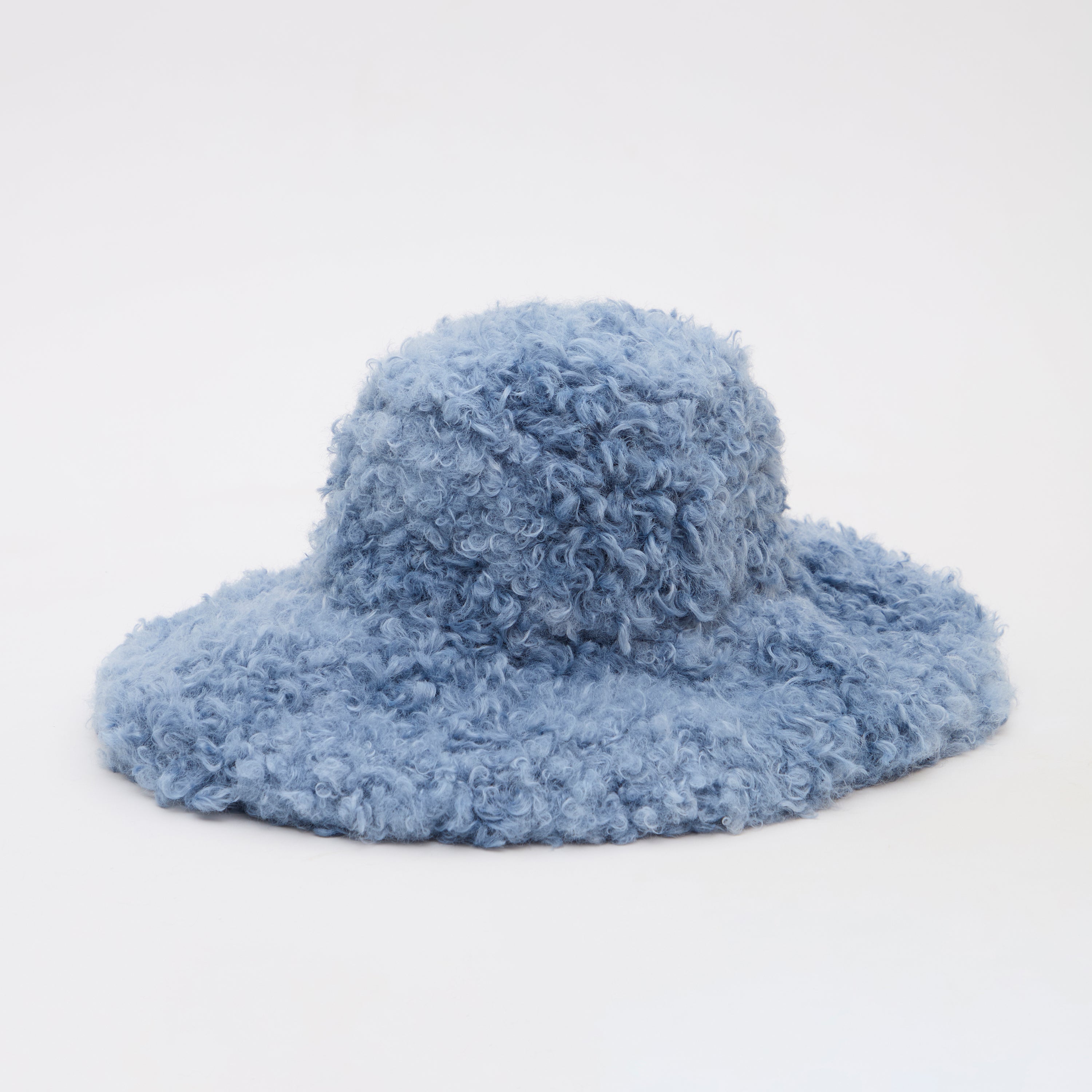 Blue Fur Cowboy Hat