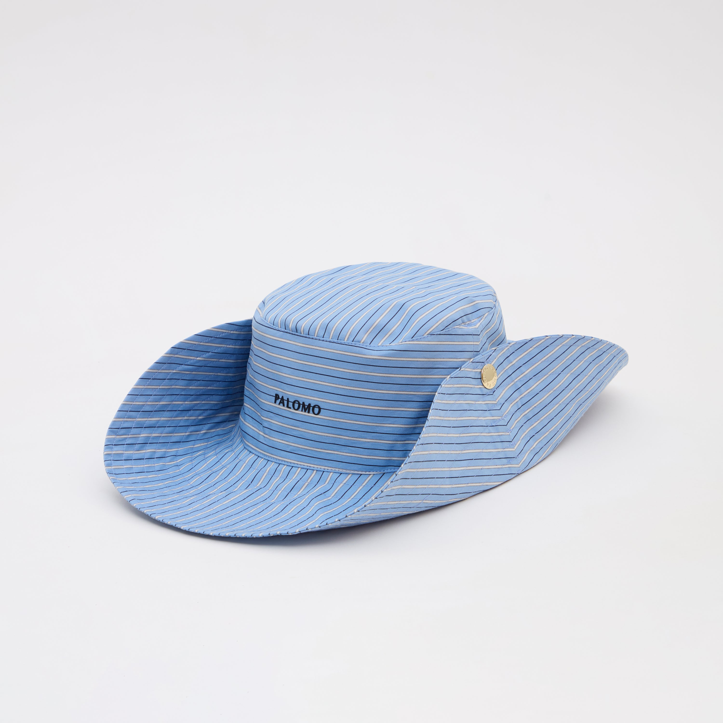 Blue Stripes Cowboy Hat