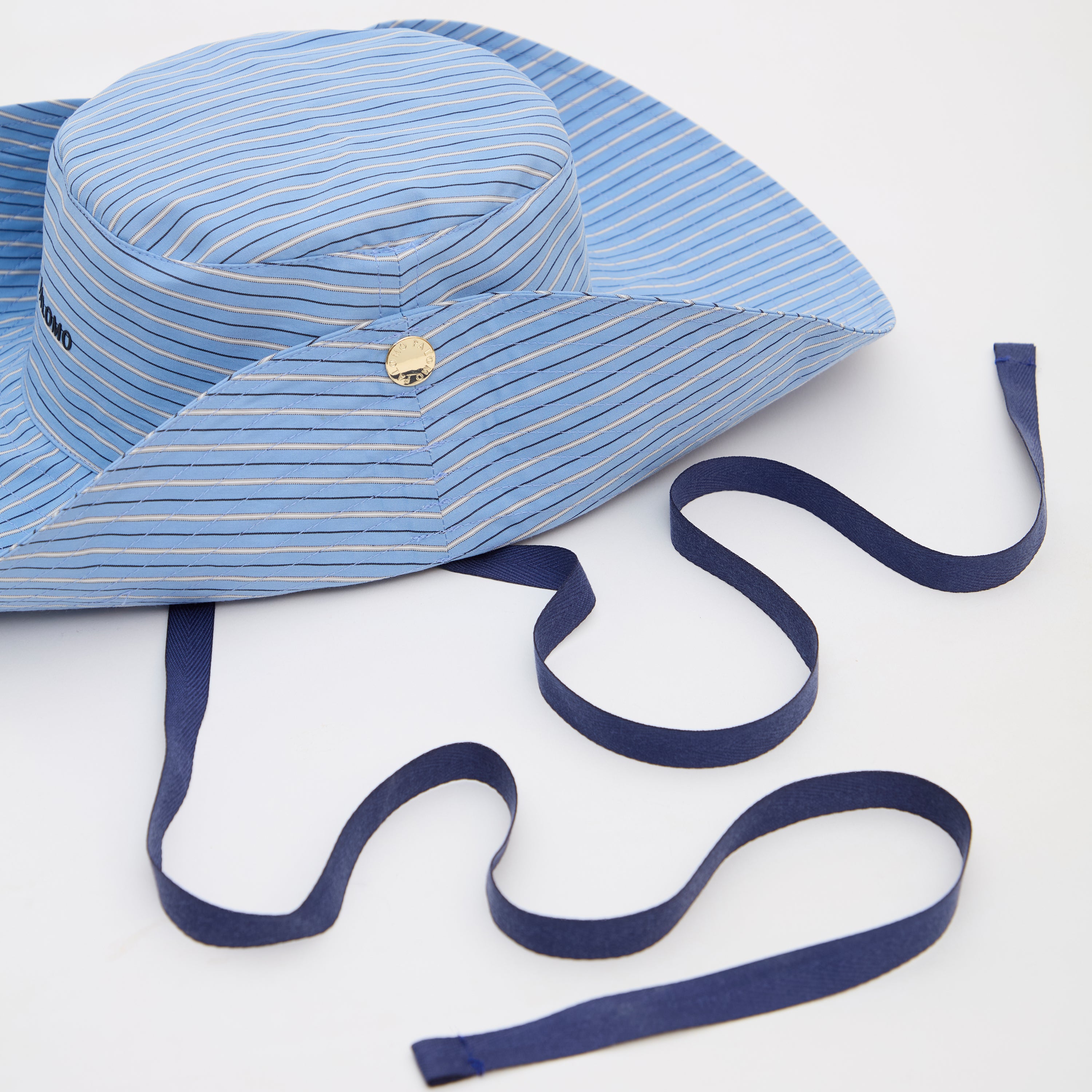 Blue Stripes Cowboy Hat
