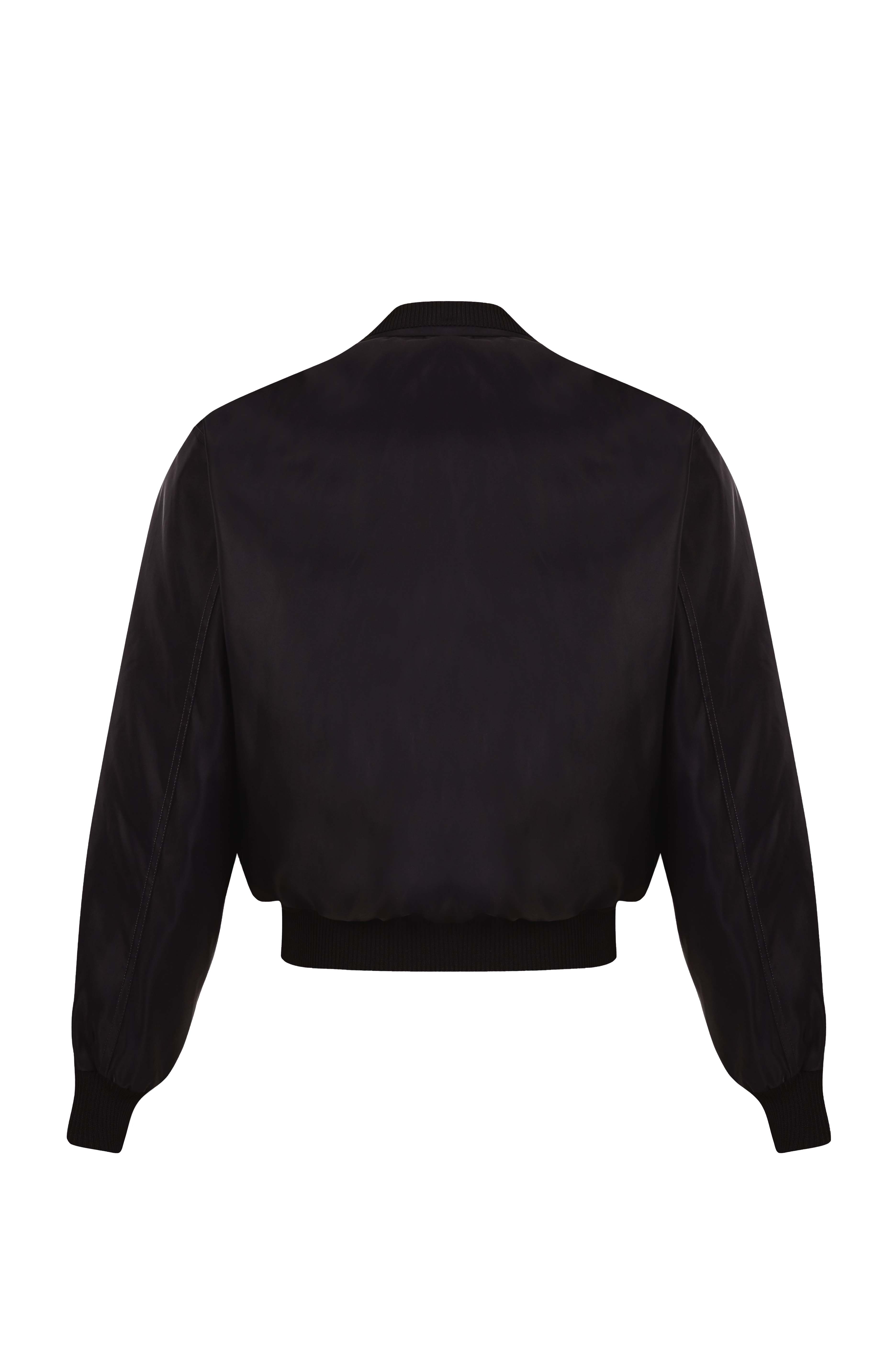 Cocoon Black Bomber Jacket