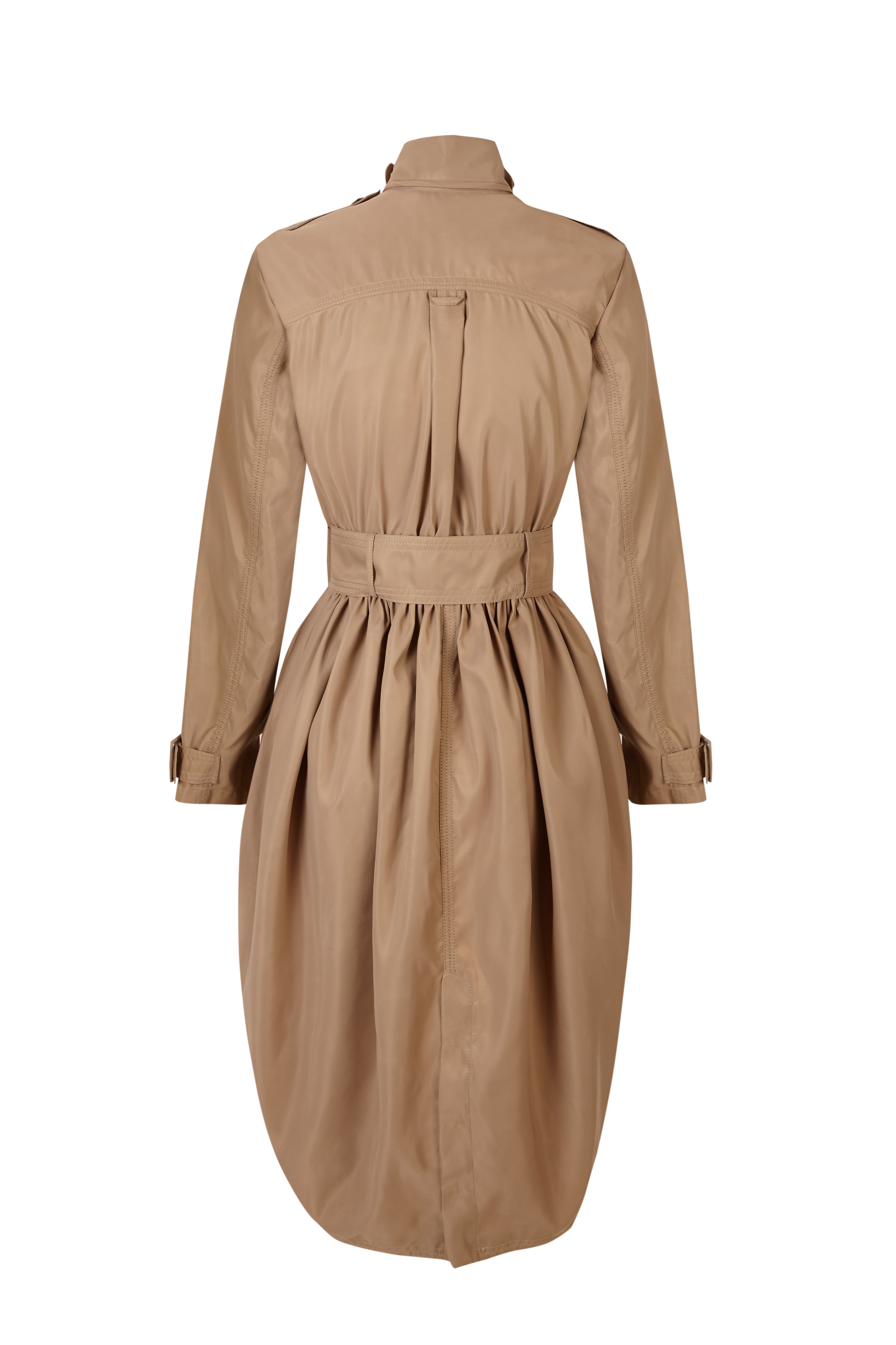 Cocoon Trench Dress