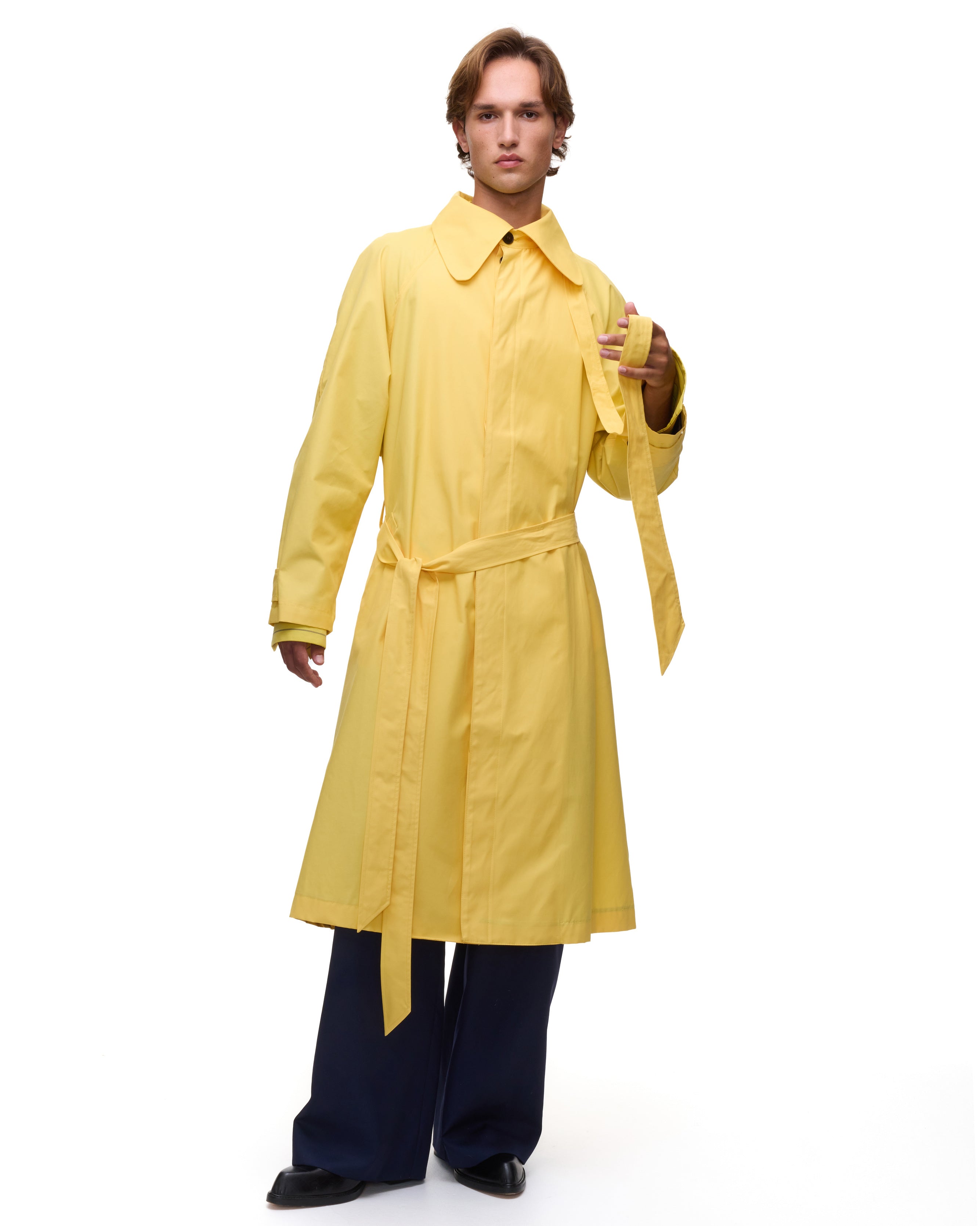 Yellow Trench Coat