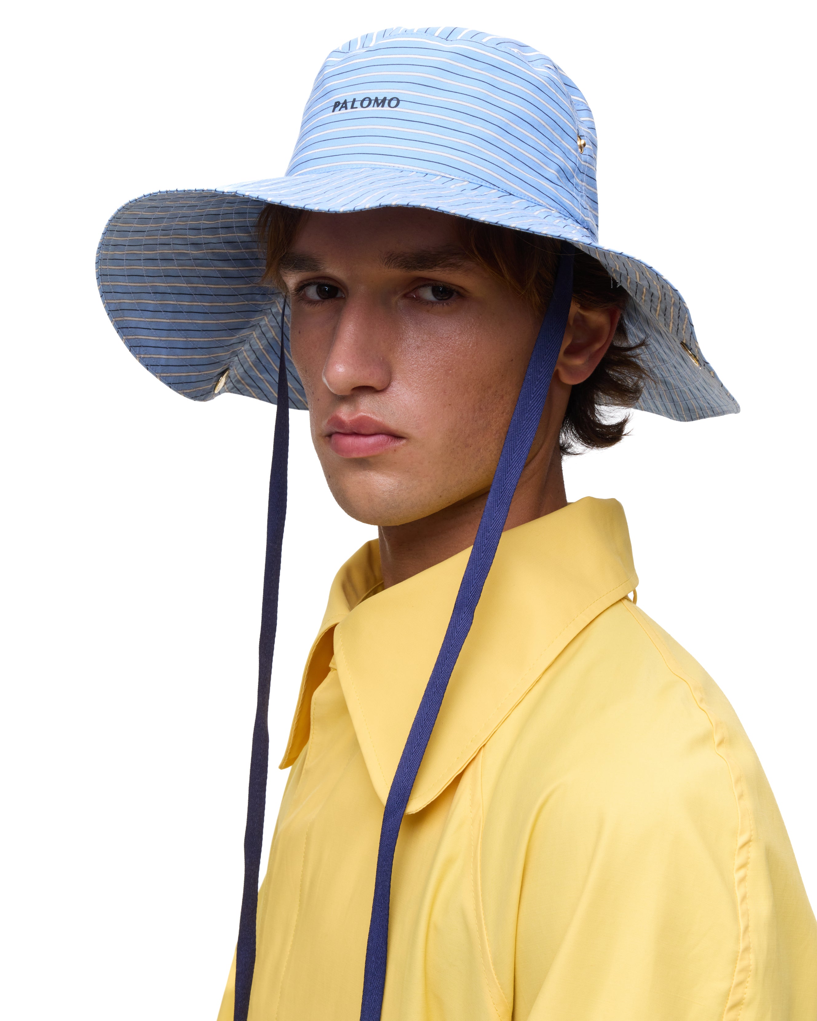 Blue Stripes Cowboy Hat