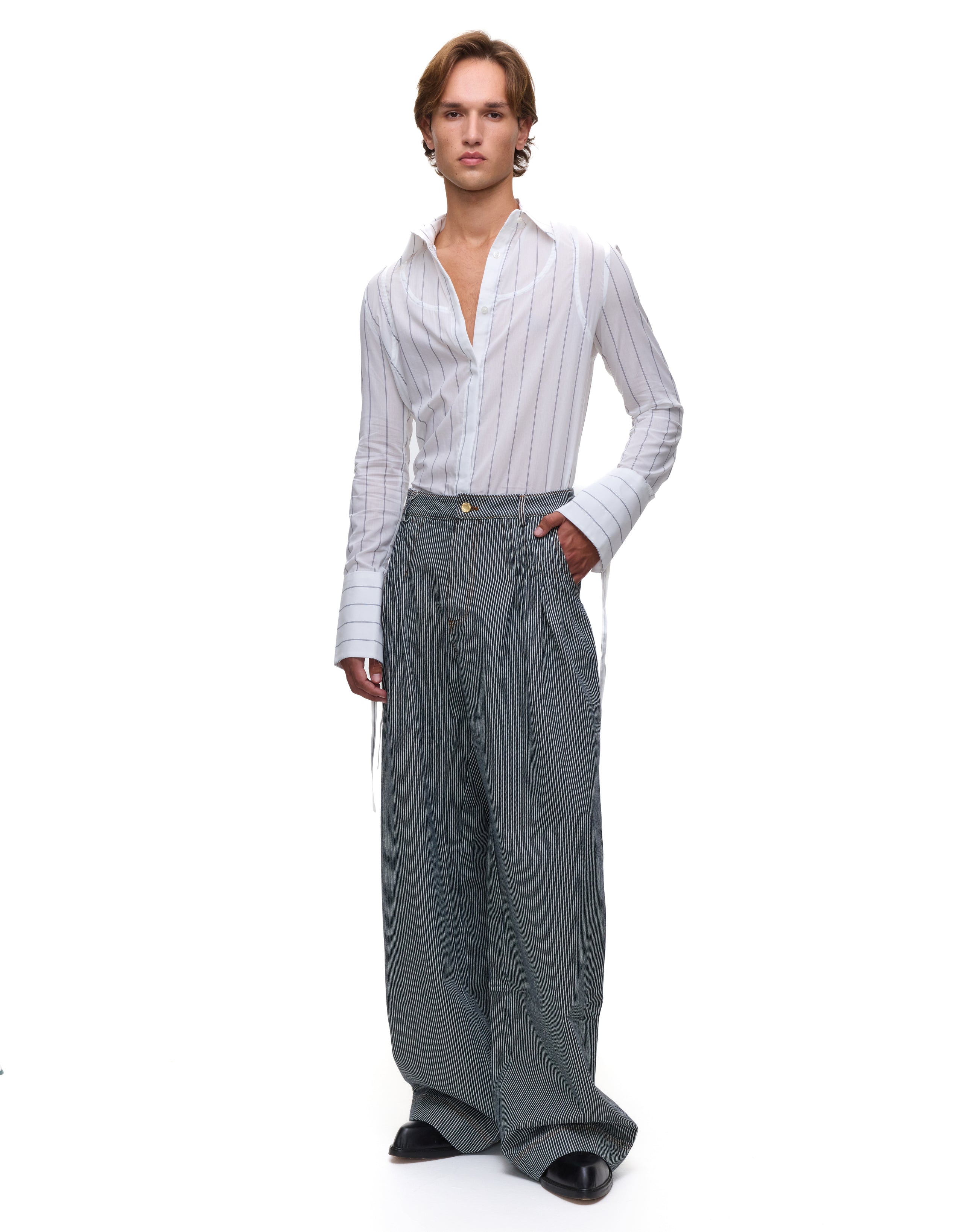 Cruising Denim Stripes Trousers