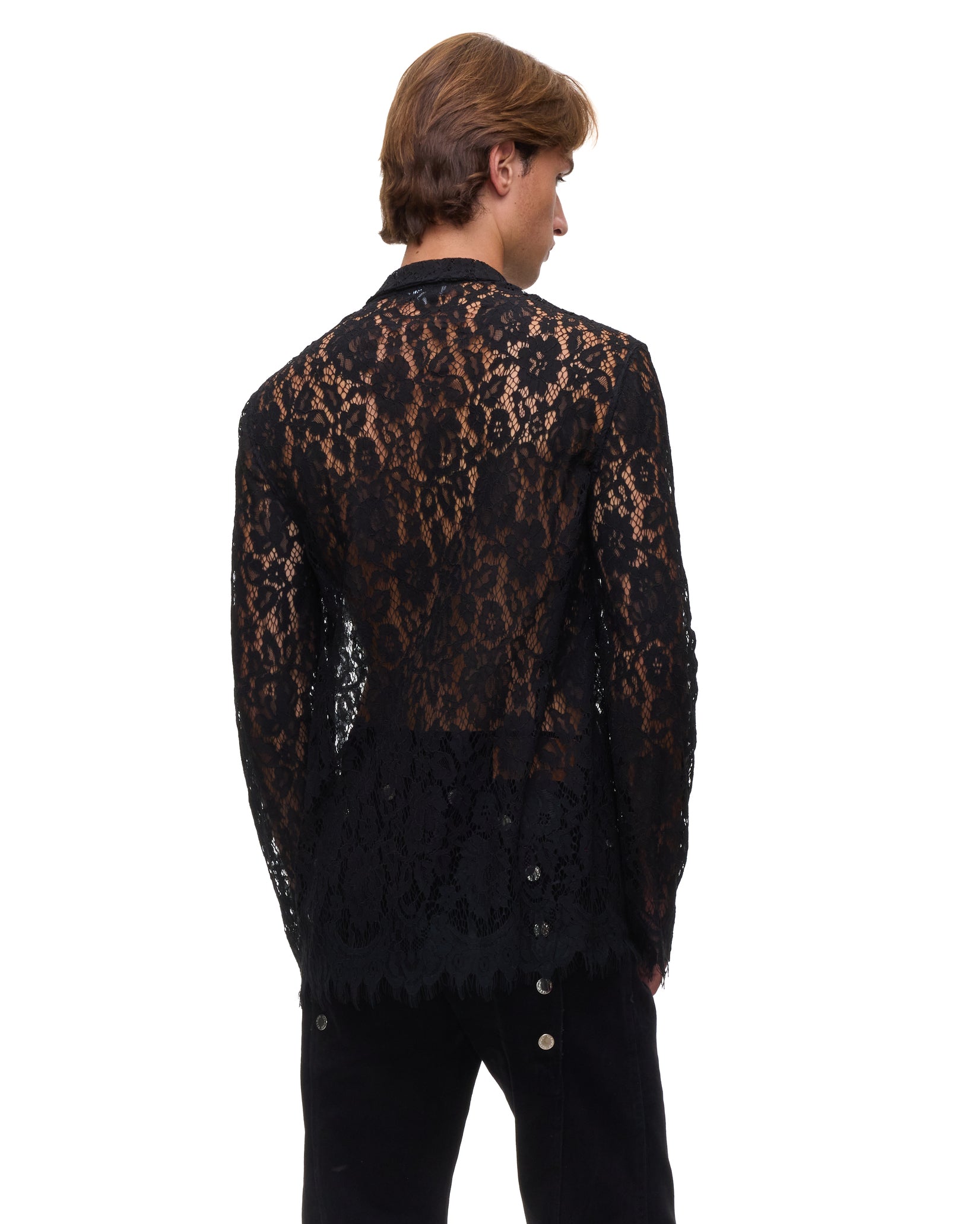 Jonathan Black Lace Shirt