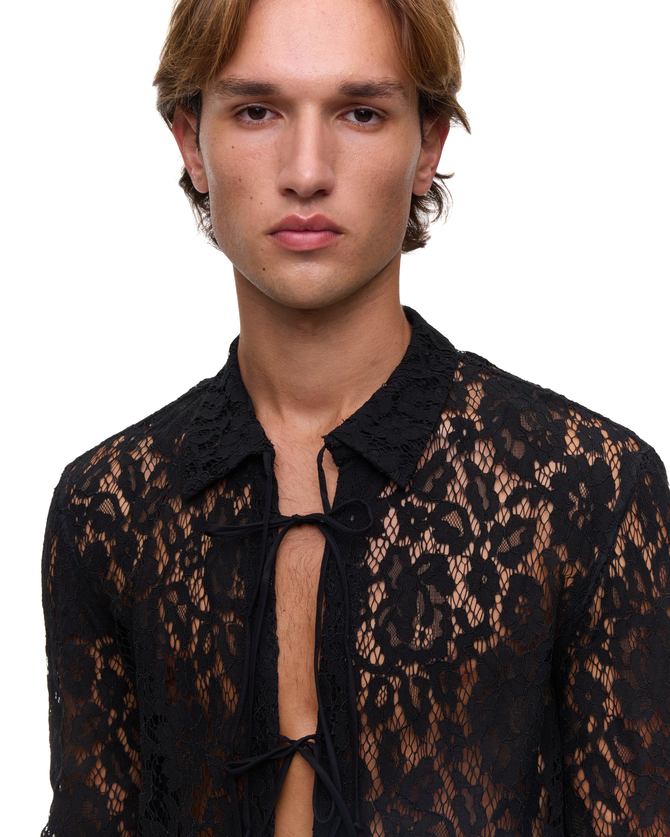 Jonathan Black Lace Shirt