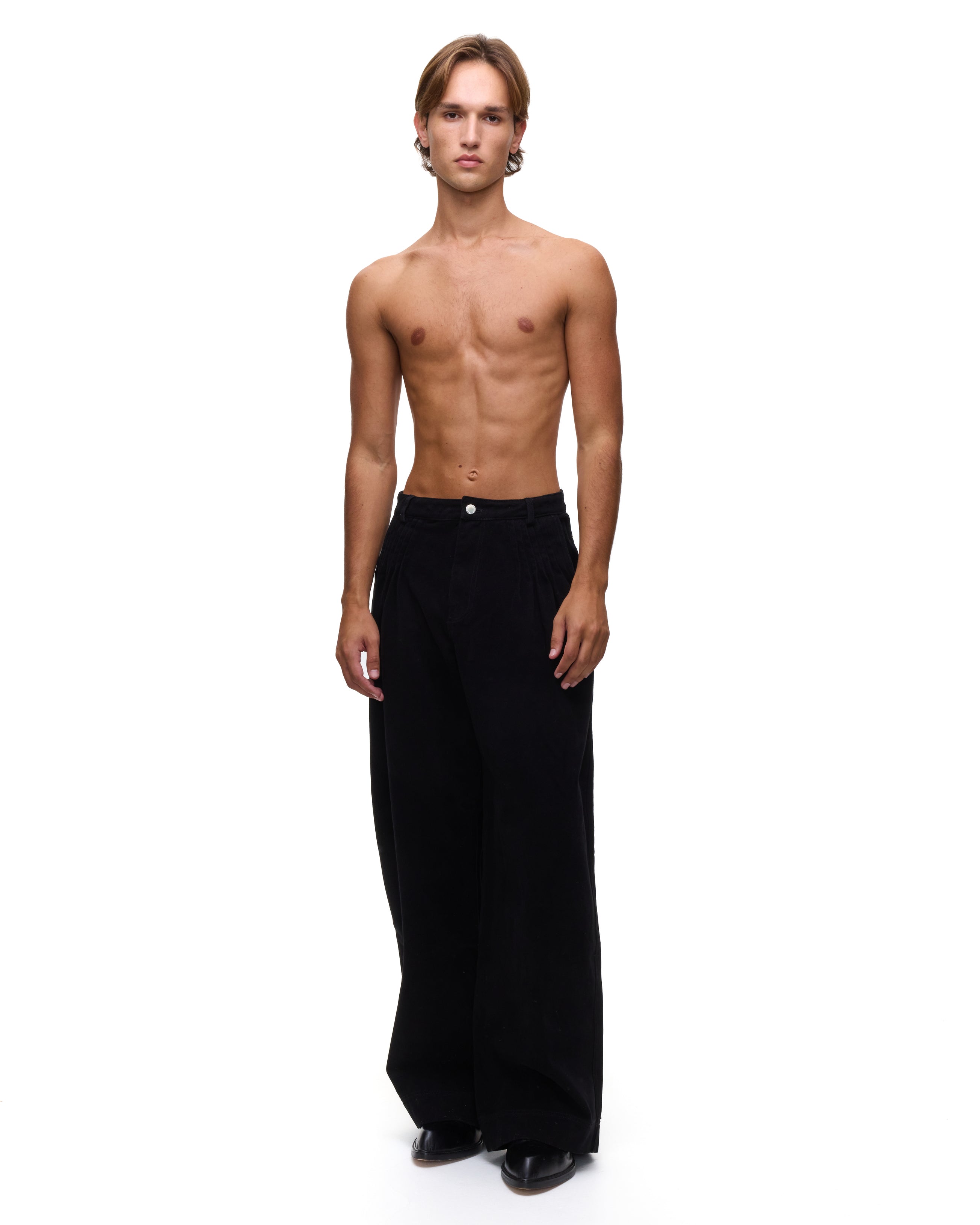 Cruising Black Denim Trousers