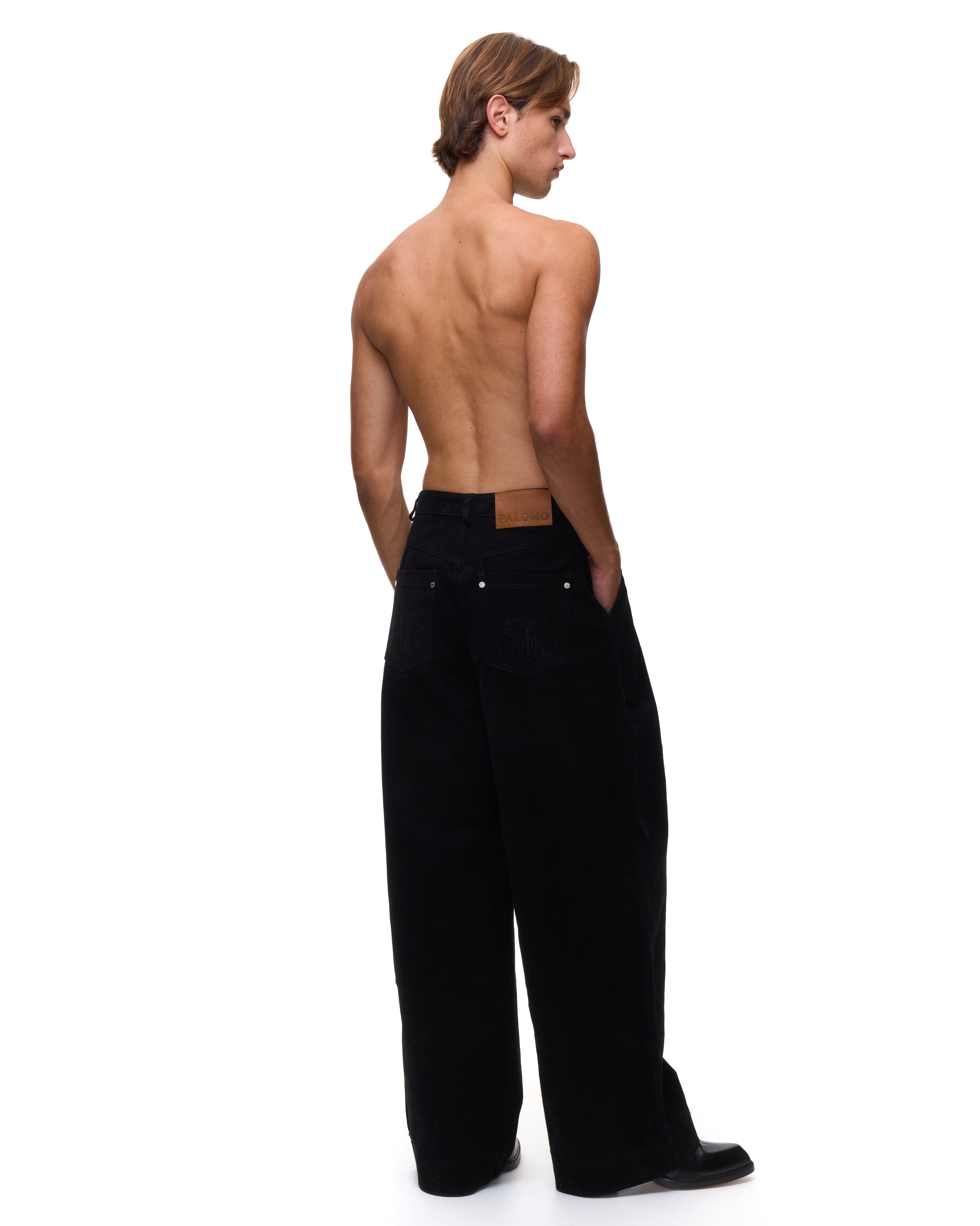 Cruising Black Denim Trousers