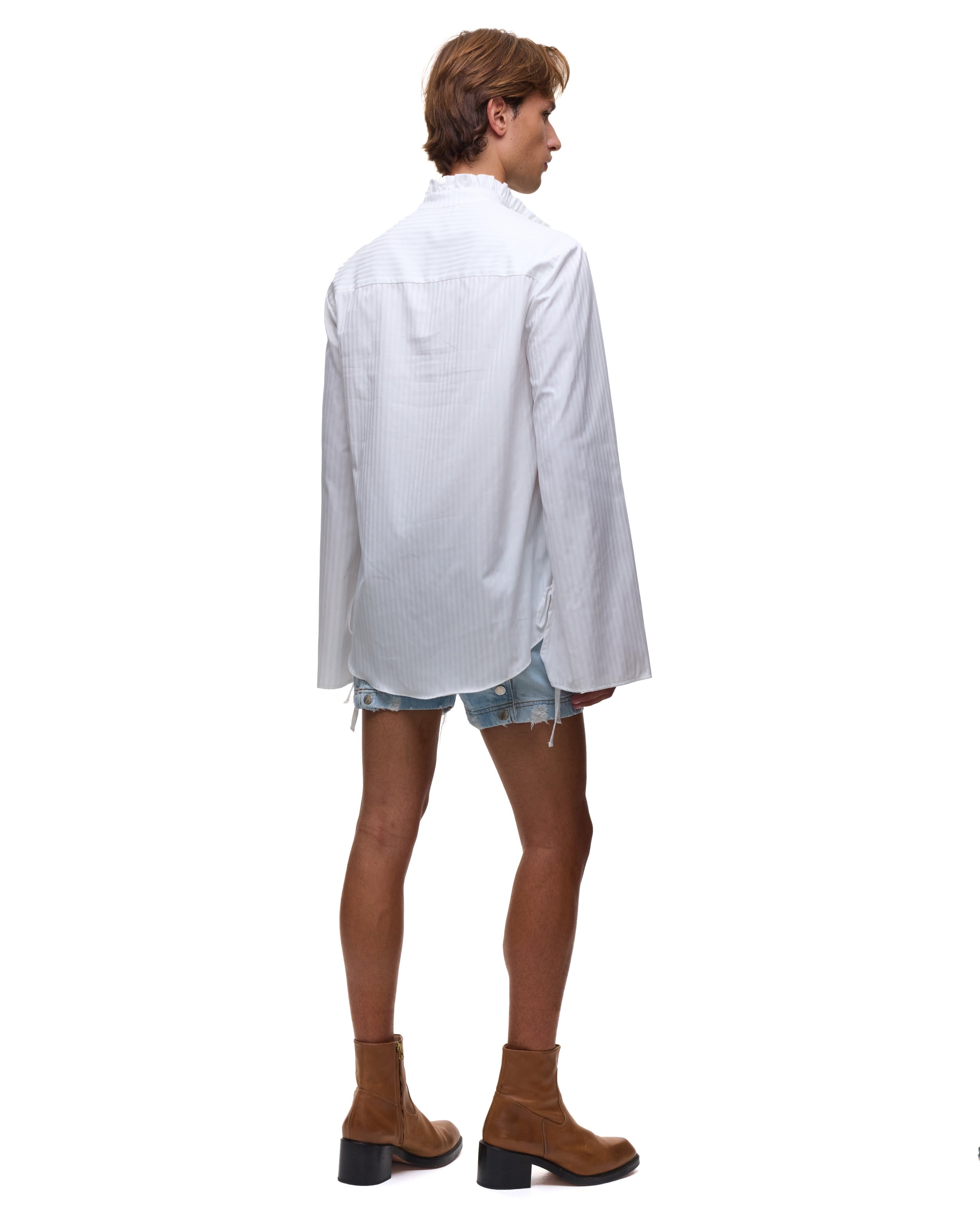 Fede White Stripes Shirt