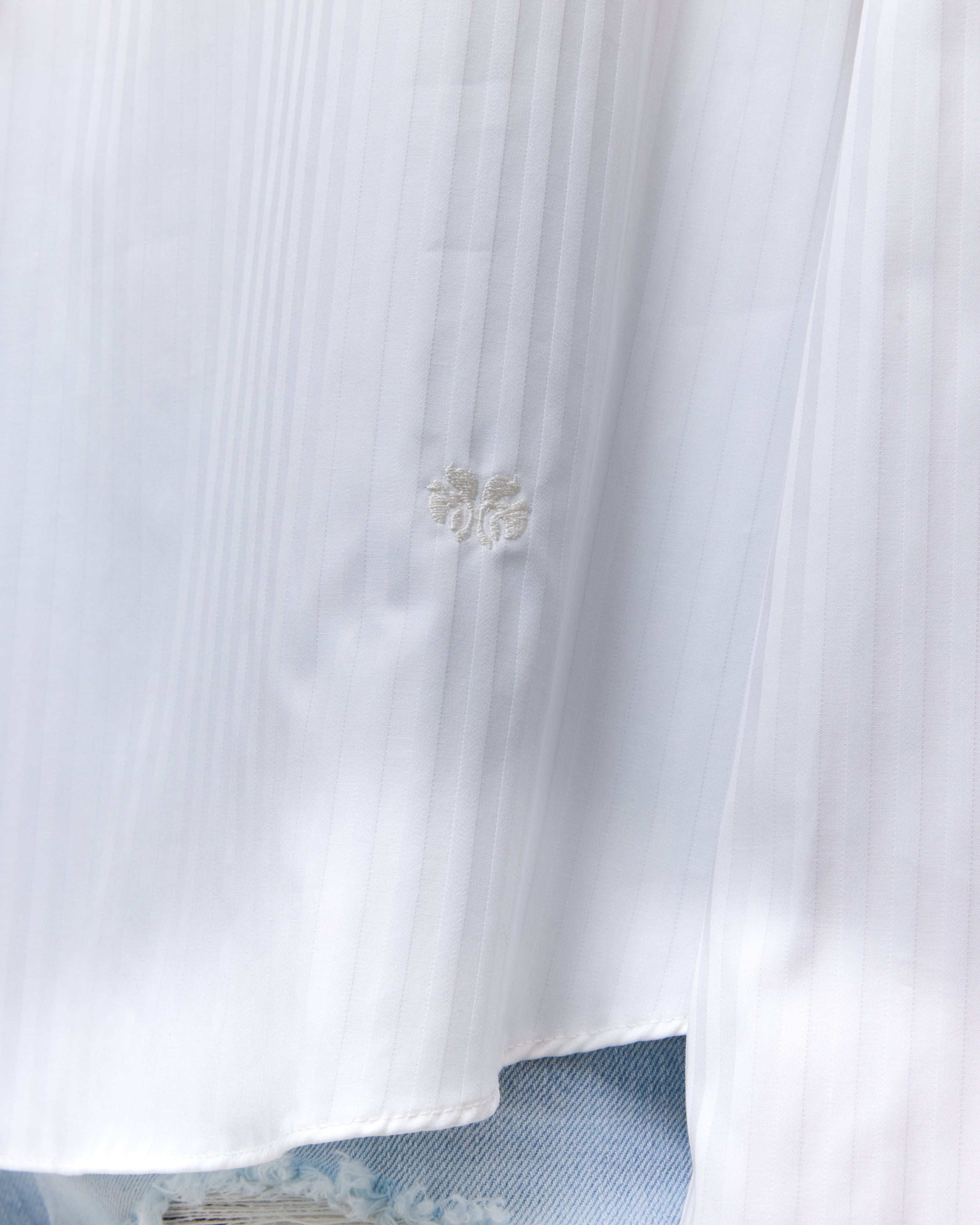 Fede White Stripes Shirt