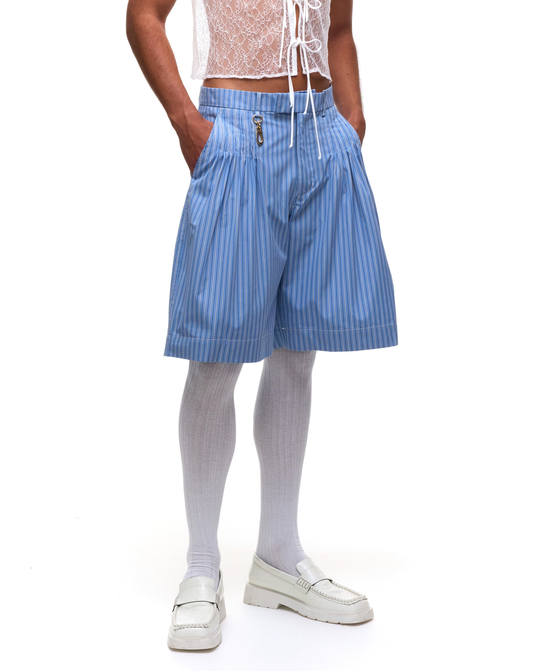 Cruising Blue Stripes Bermuda