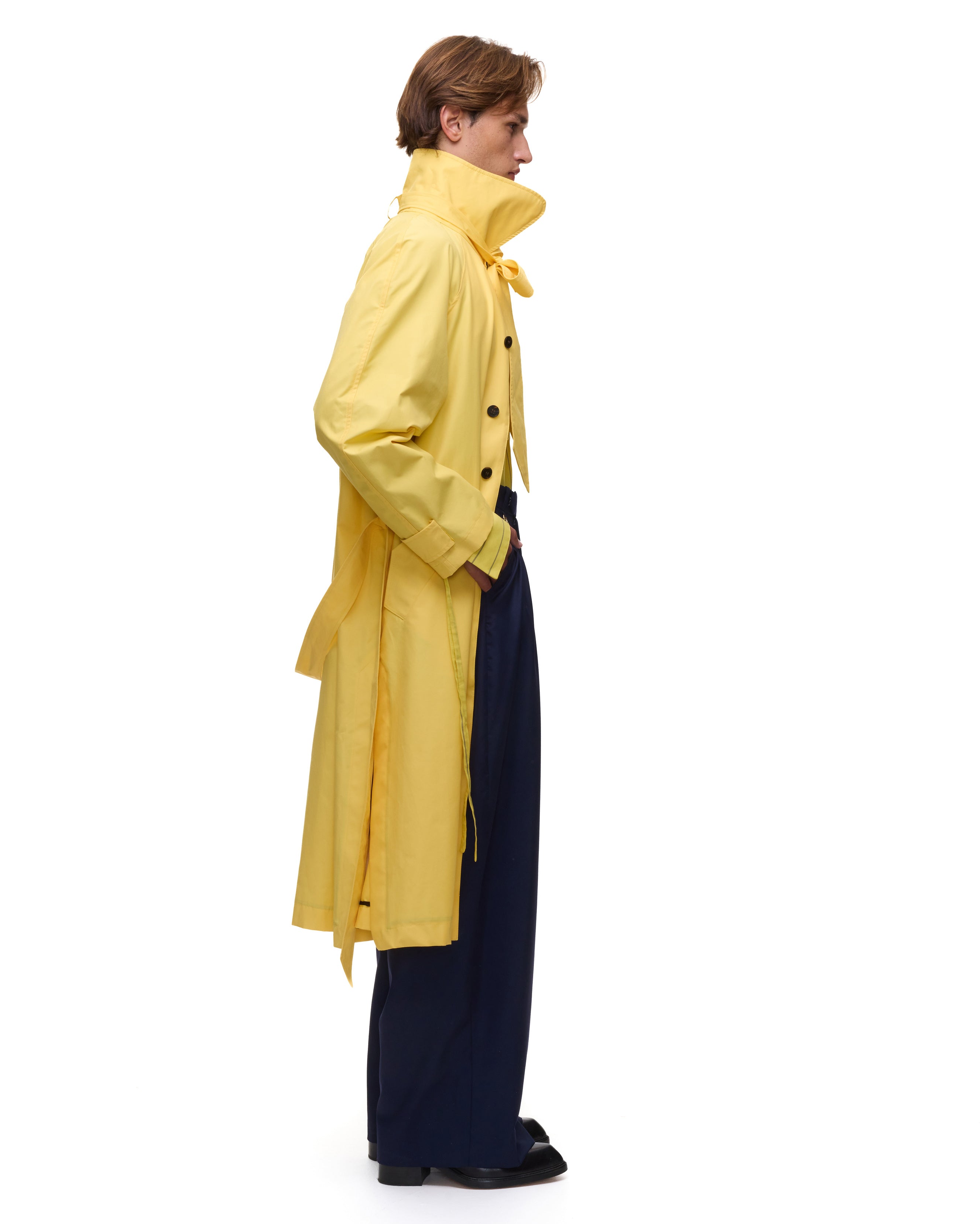 Yellow Trench Coat