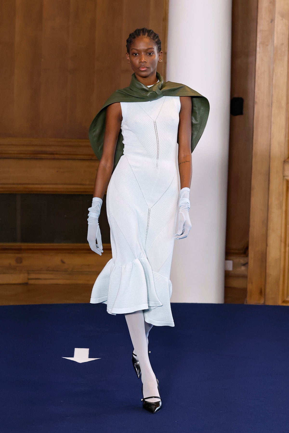Mint Knit Dress | Palomo Spain