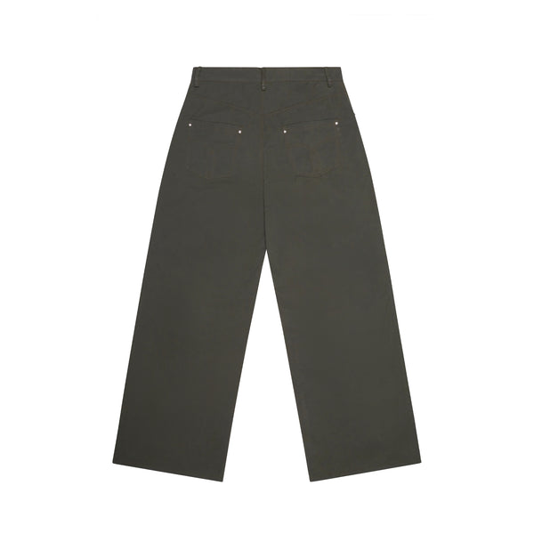 Olive 5 Pocket Trousers