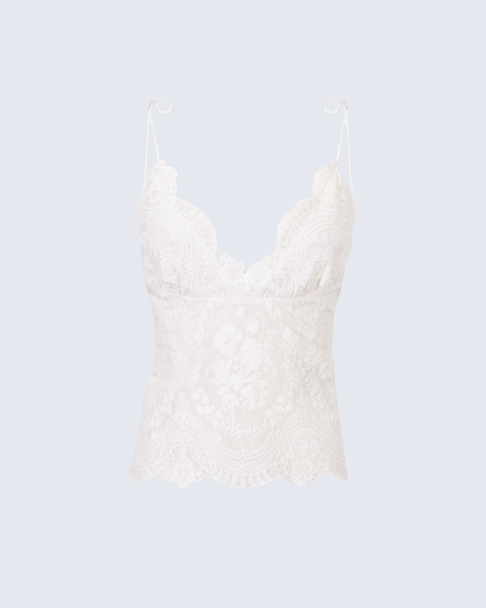 White Lace Top