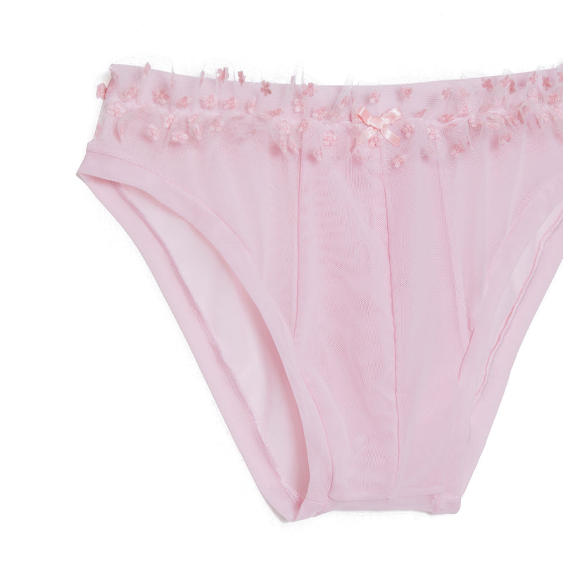 Pink Tulle Underwear
