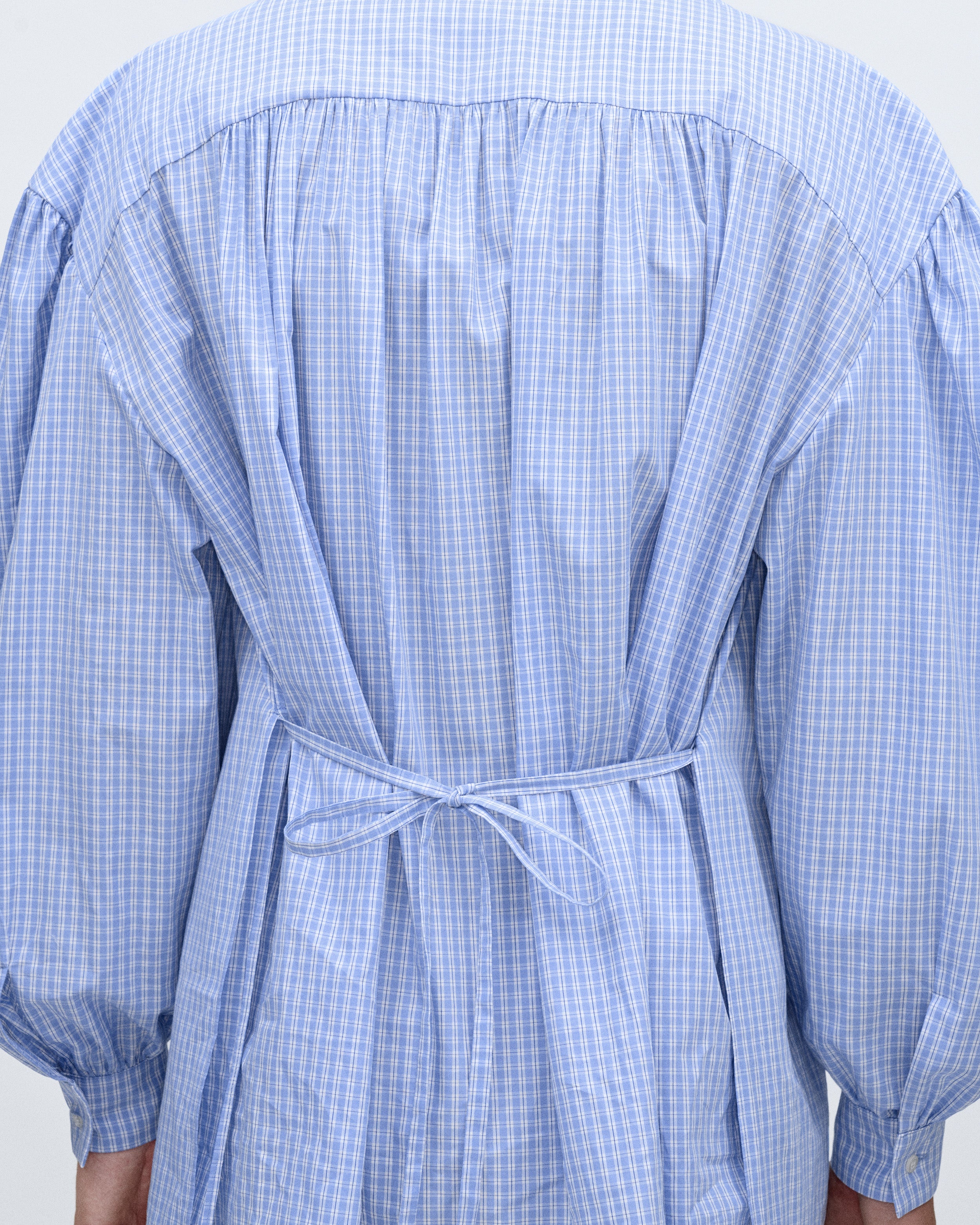Alejo Blue Checked Shirt