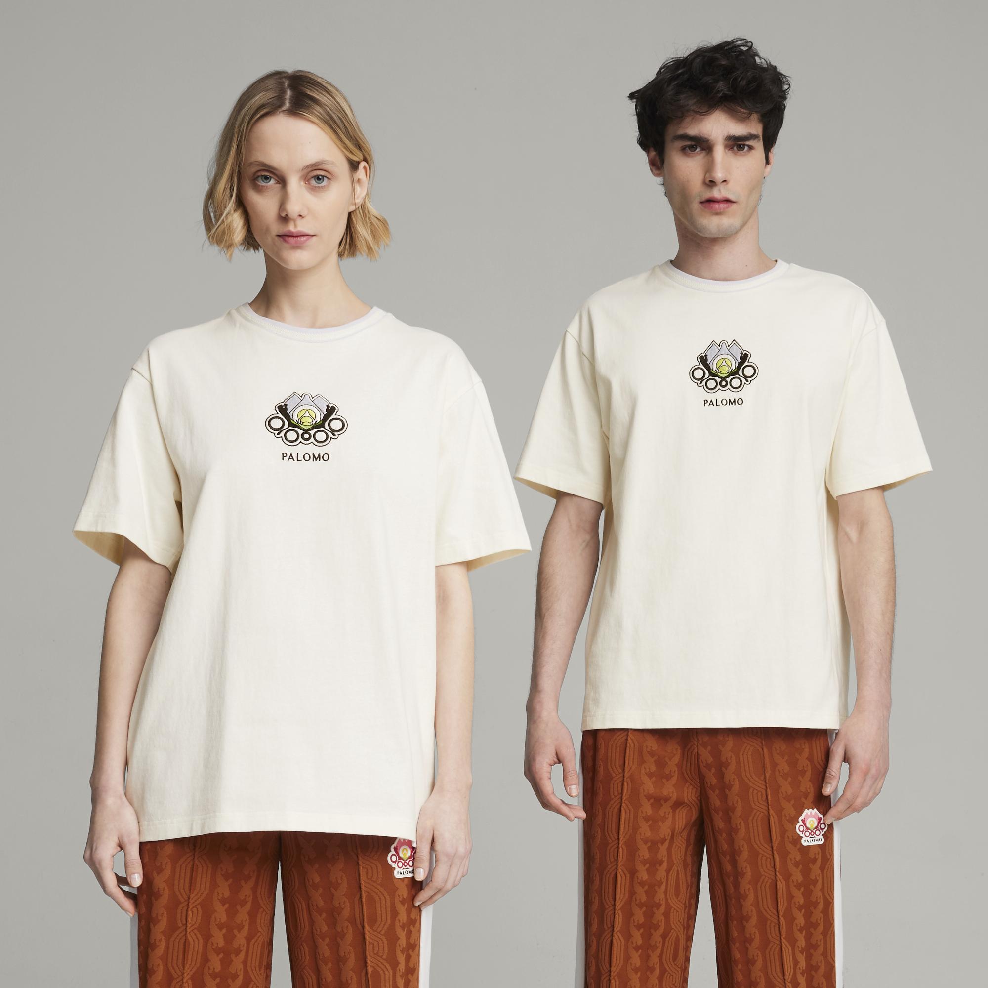 PUMA X PALOMO Warm White Graphic Tee