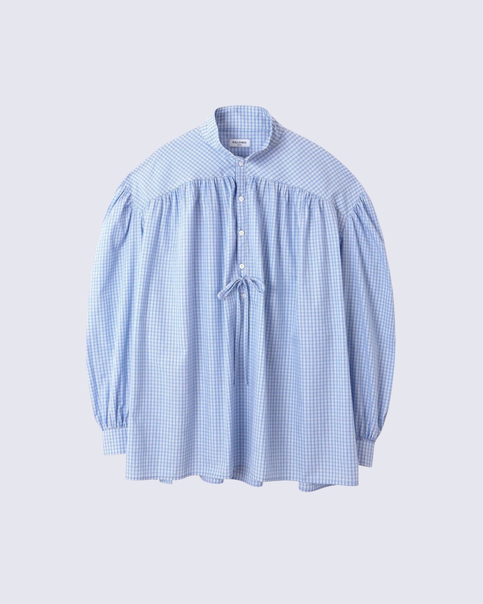 Alejo Blue Checked Shirt