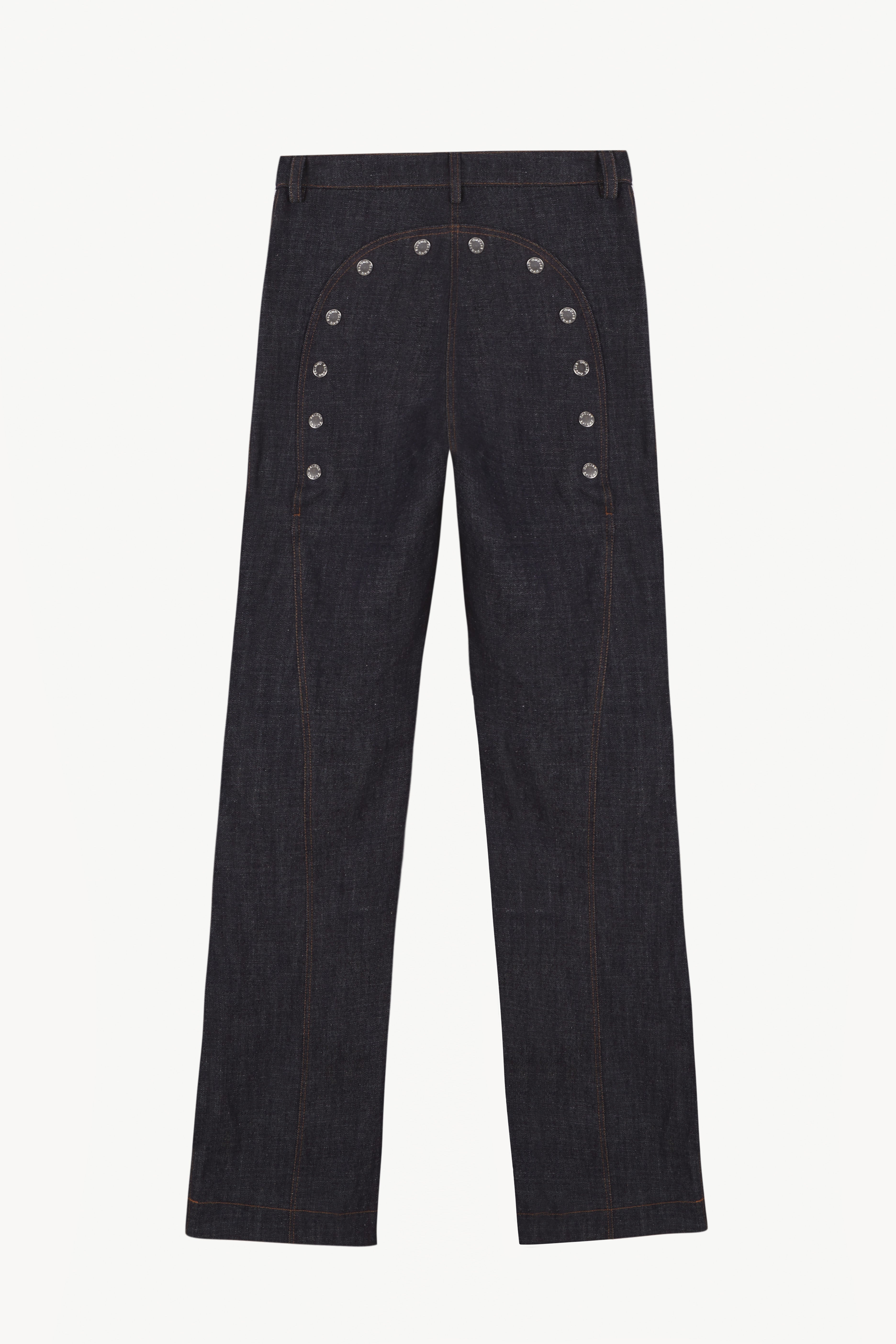 Ass-Air Straight Indigo Trousers