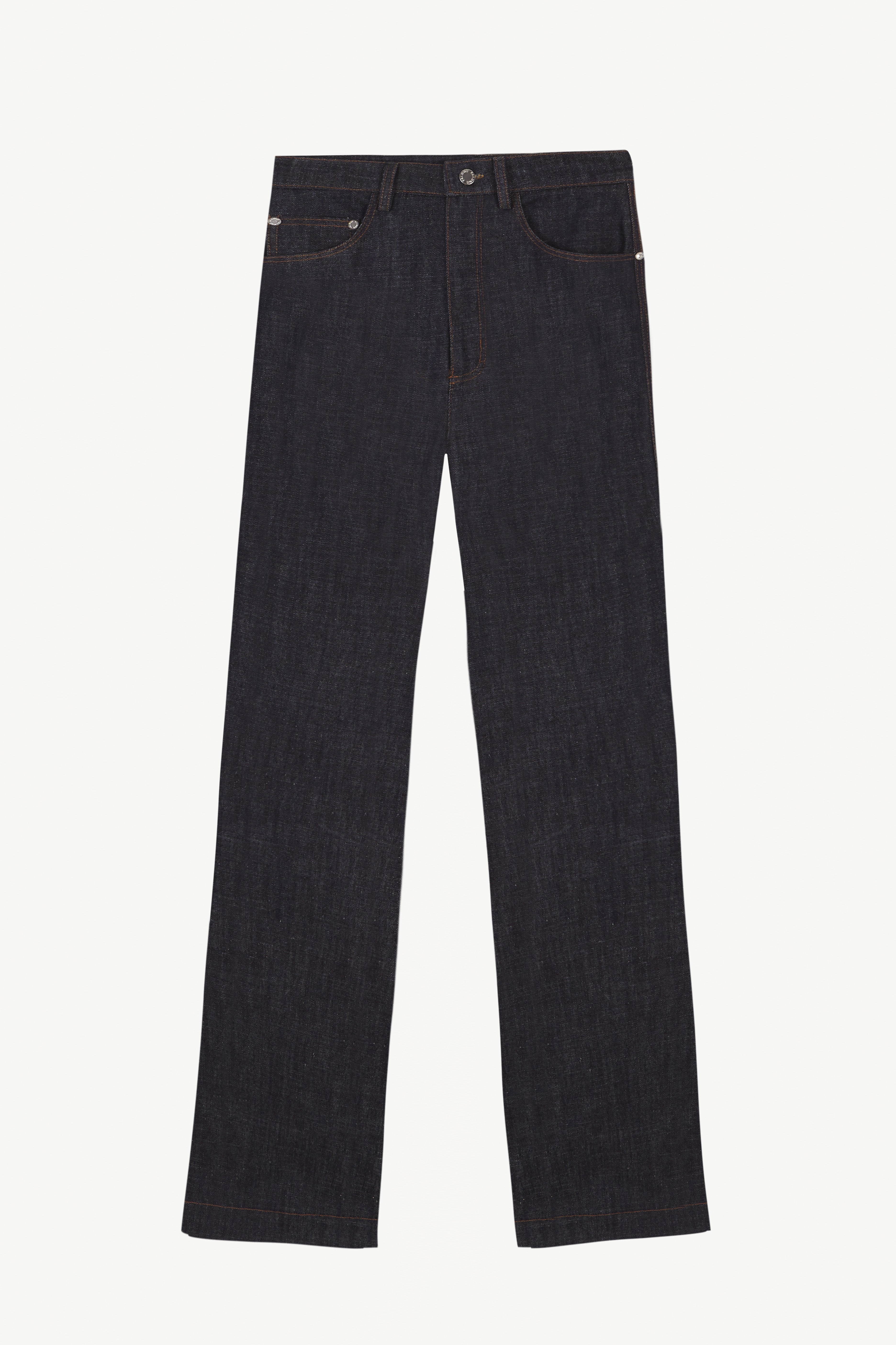 Ass-Air Straight Indigo Trousers
