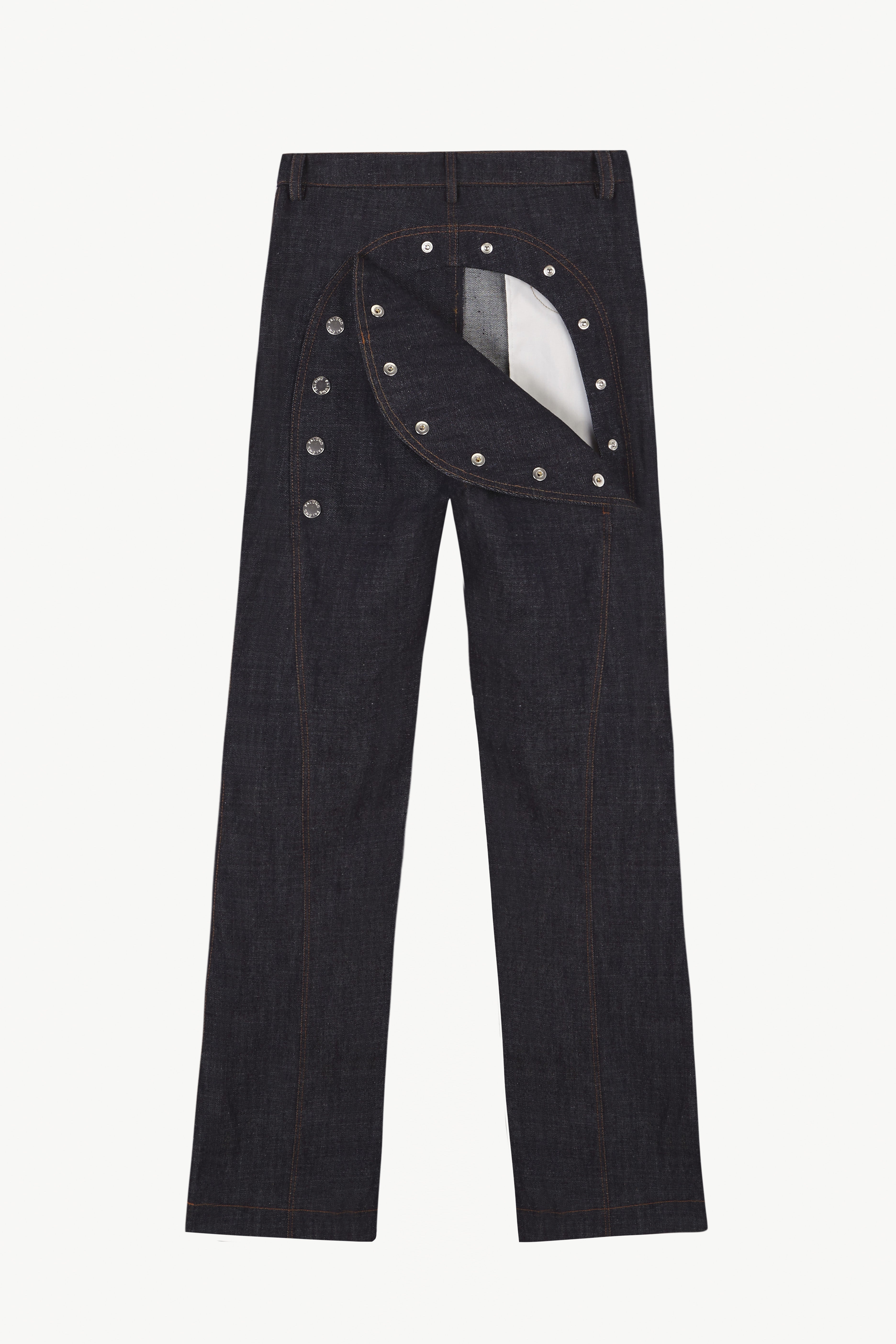 Ass-Air Straight Indigo Trousers