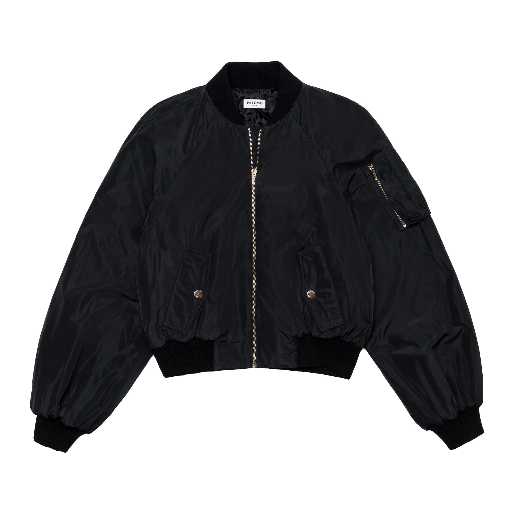 Black Bomber Jacket