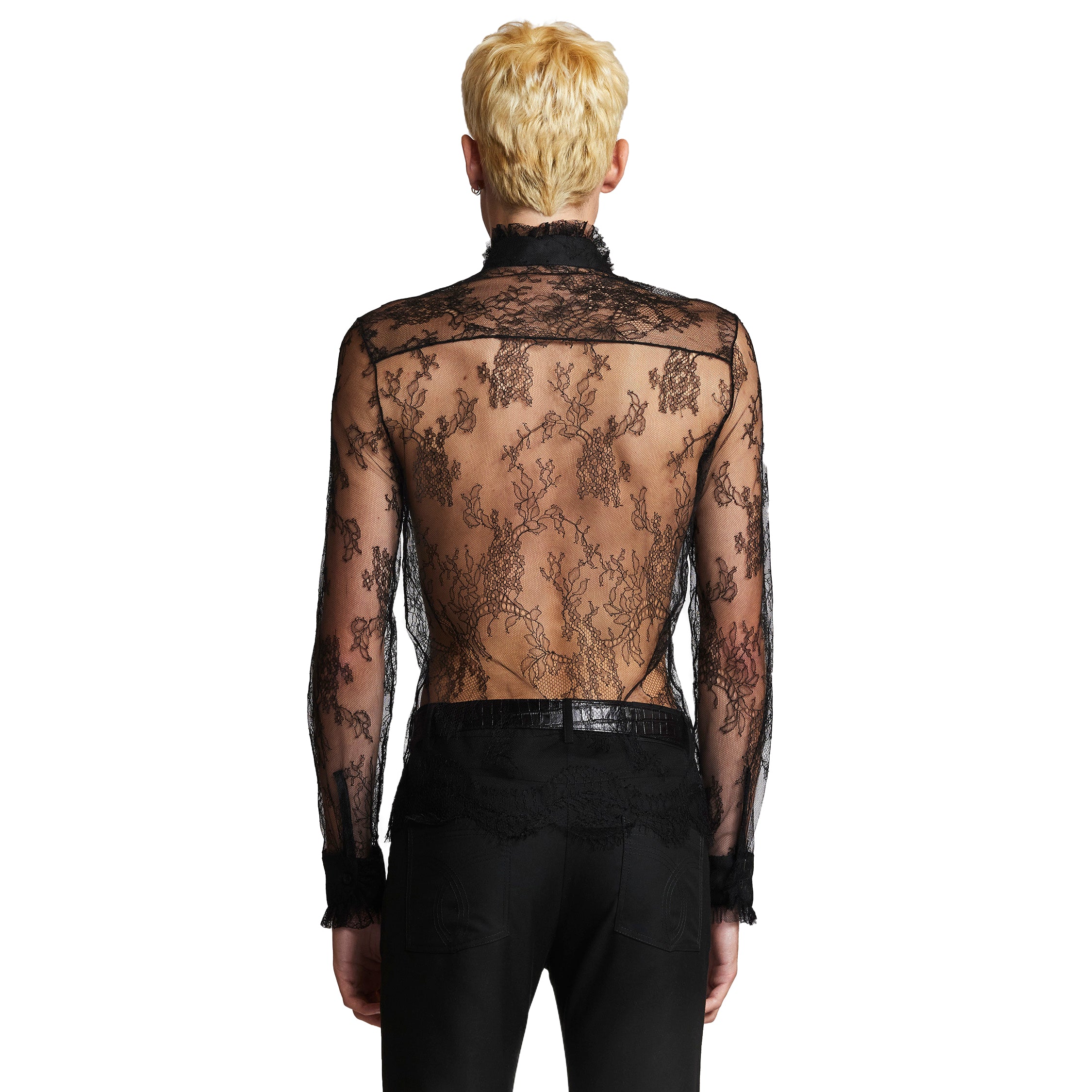 Orlando Black Lace Shirt