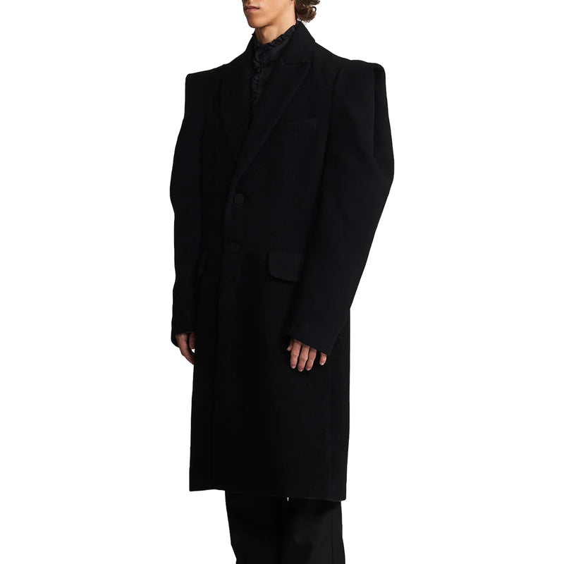 Black Tiburon Tailored Coat