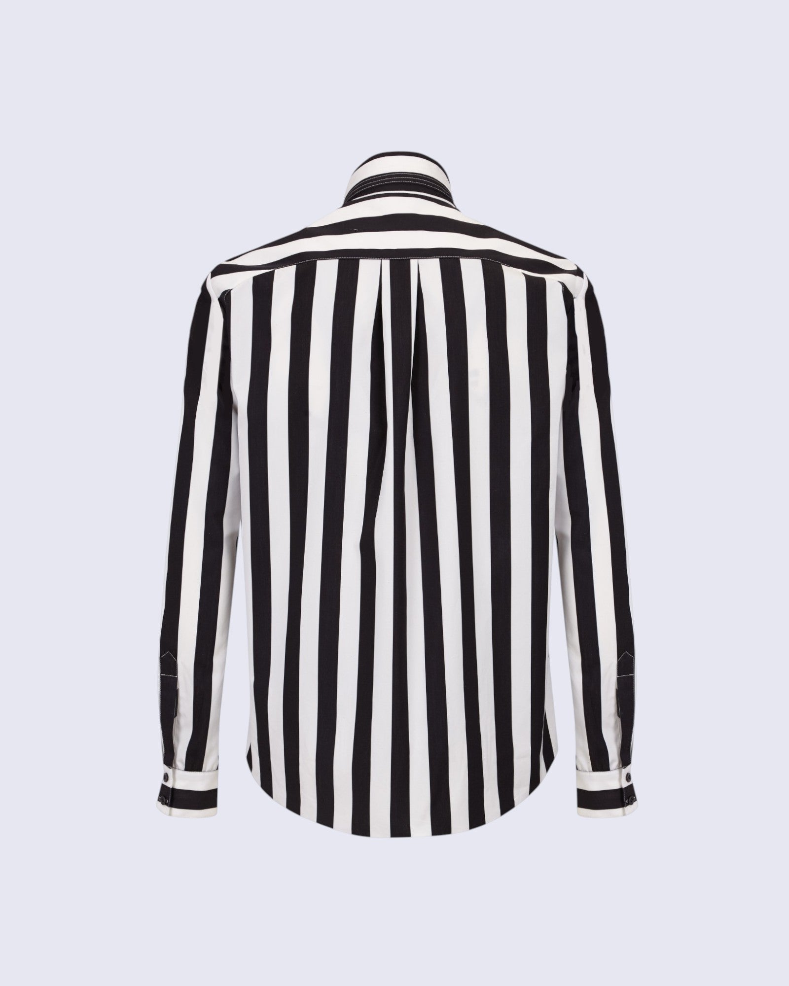 Bow B&W Stripes Shirt