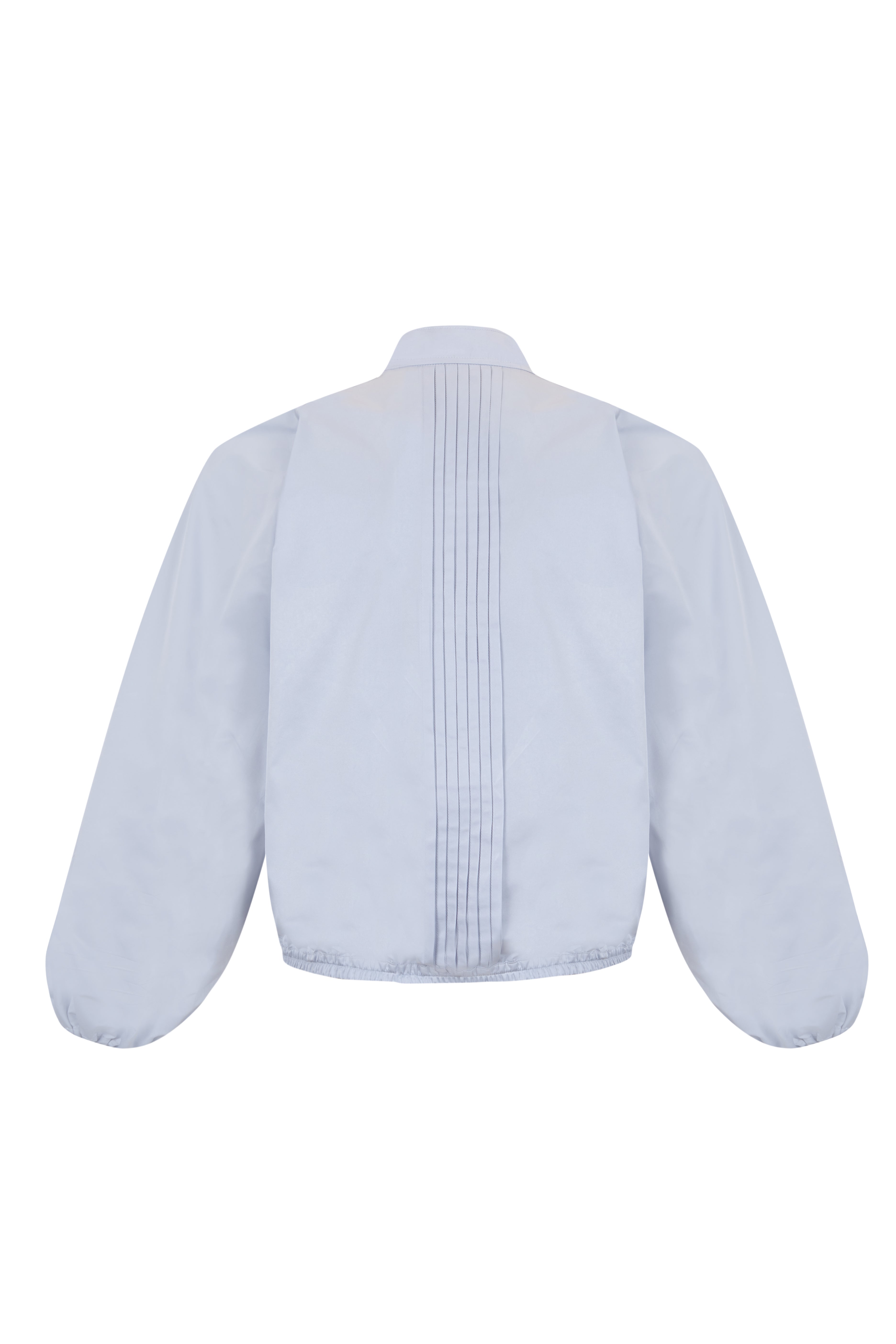 Bow Blue Bomber Jacket