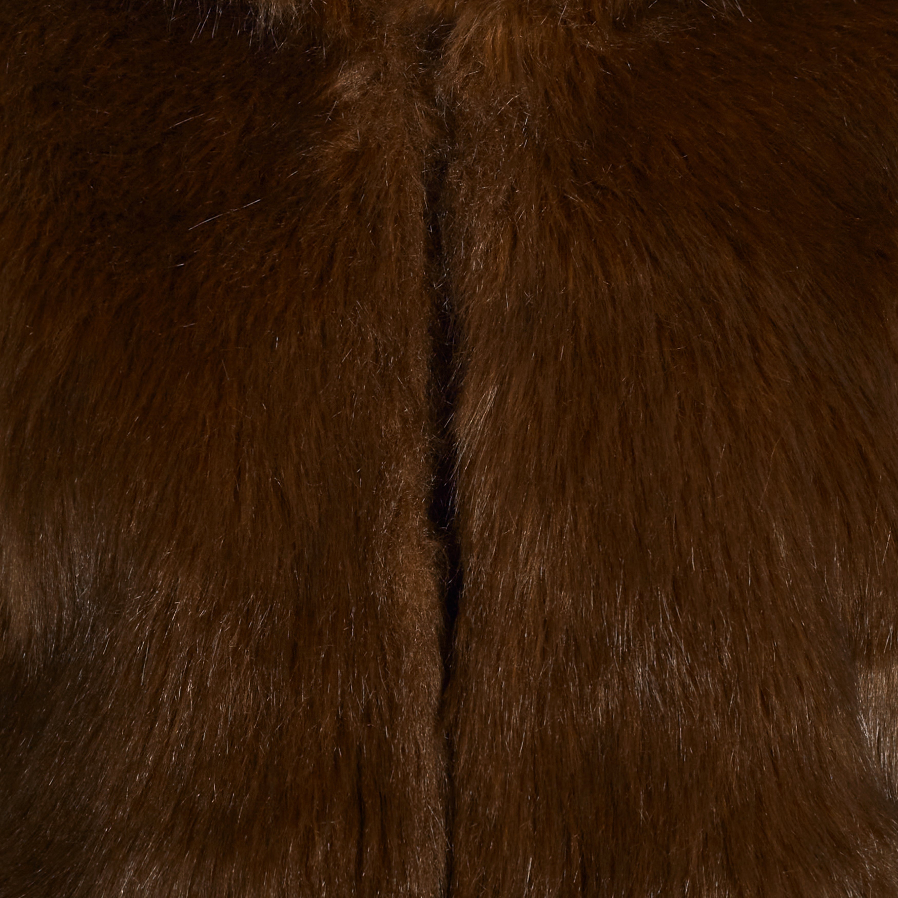 Brown Fur Vest