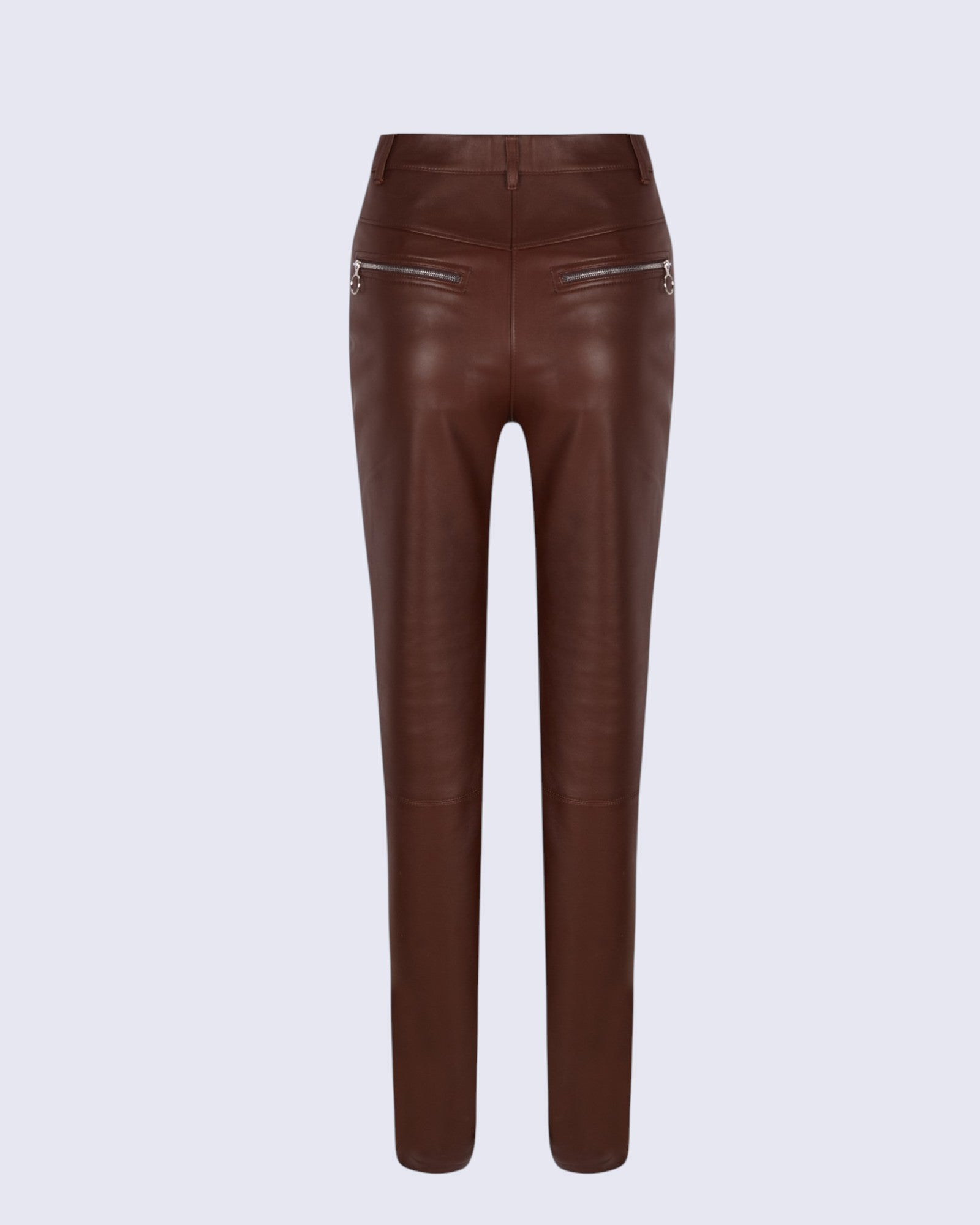 Brown Leather Trousers