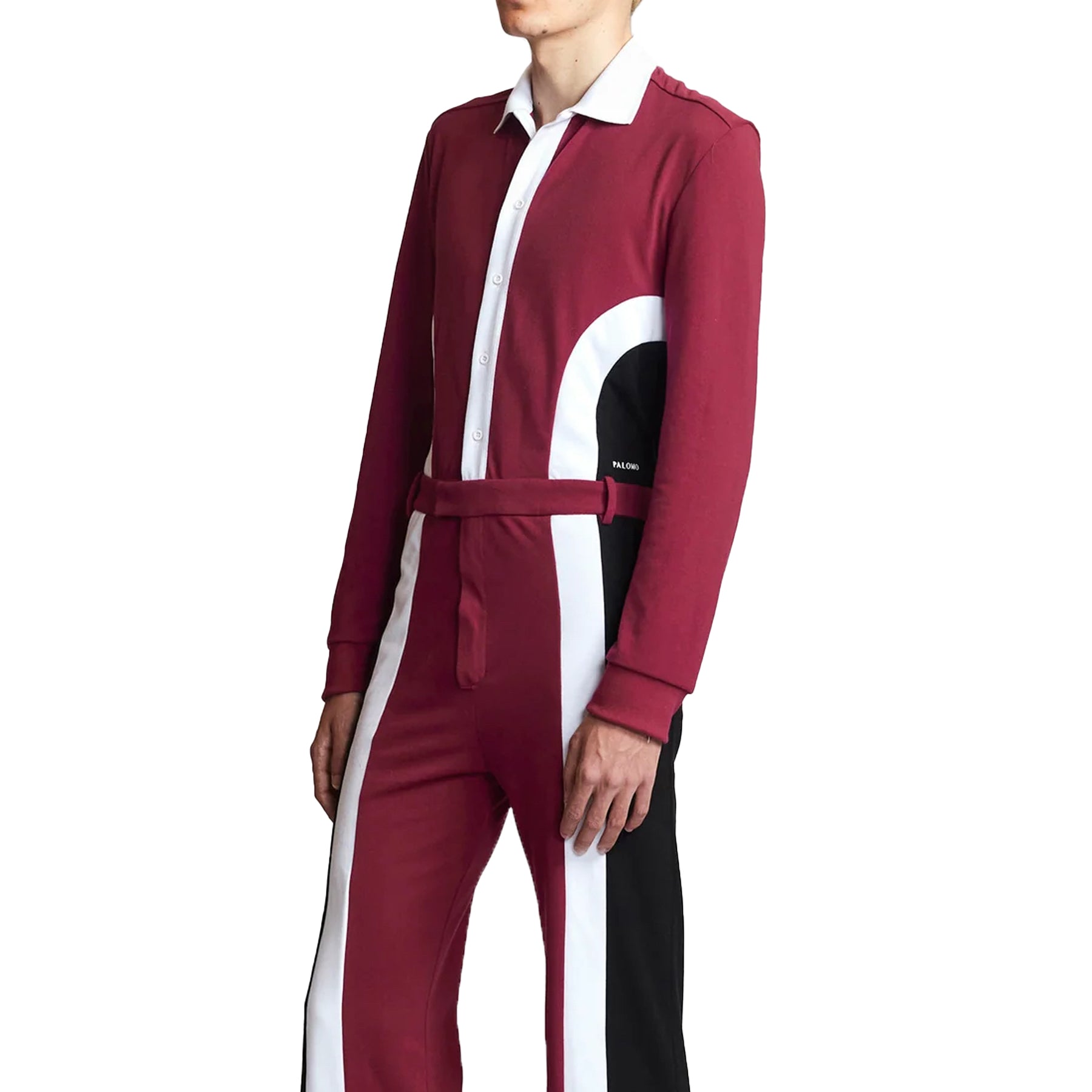 Maroon polo jumpsuit on sale