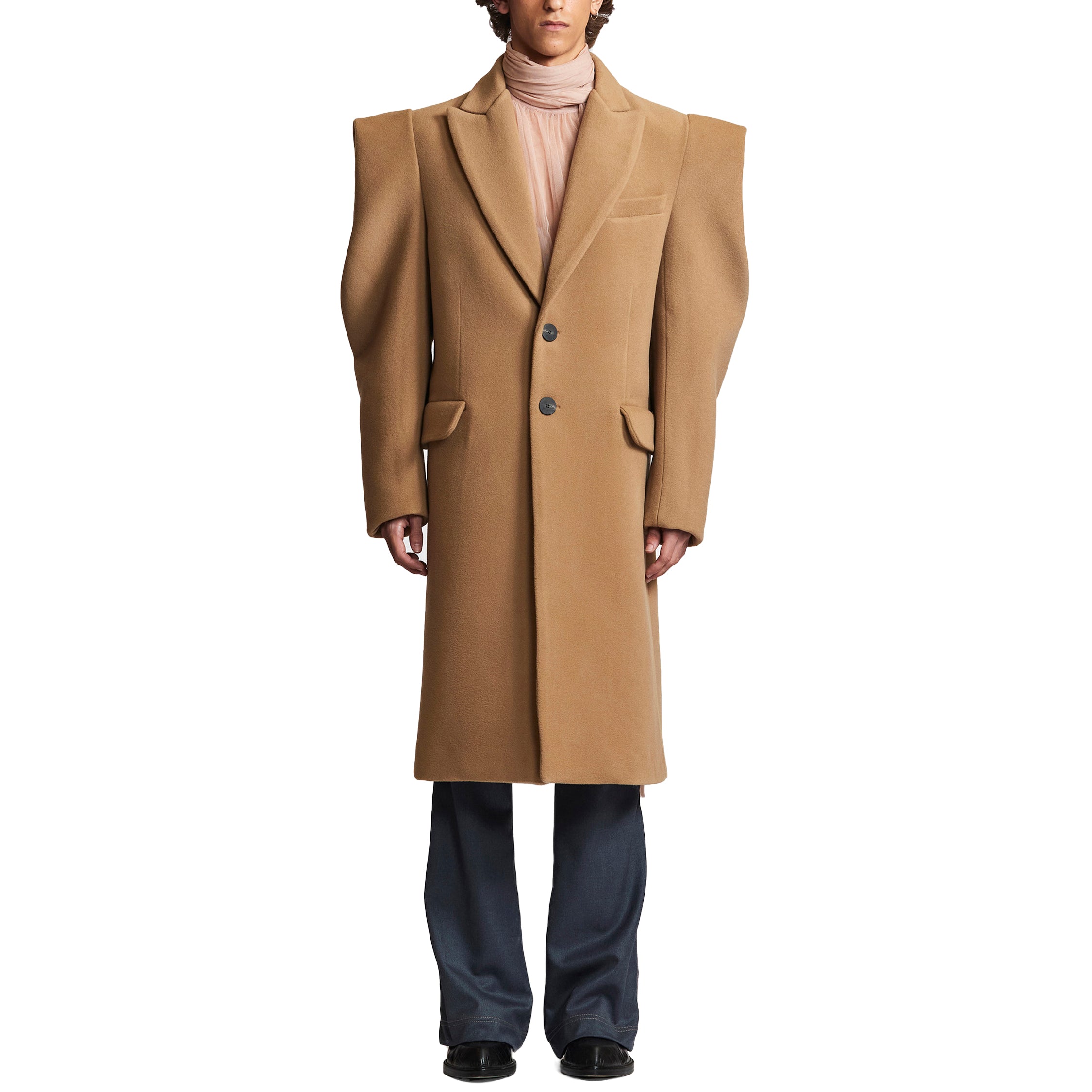 Camel Tiburon Tailored Coat