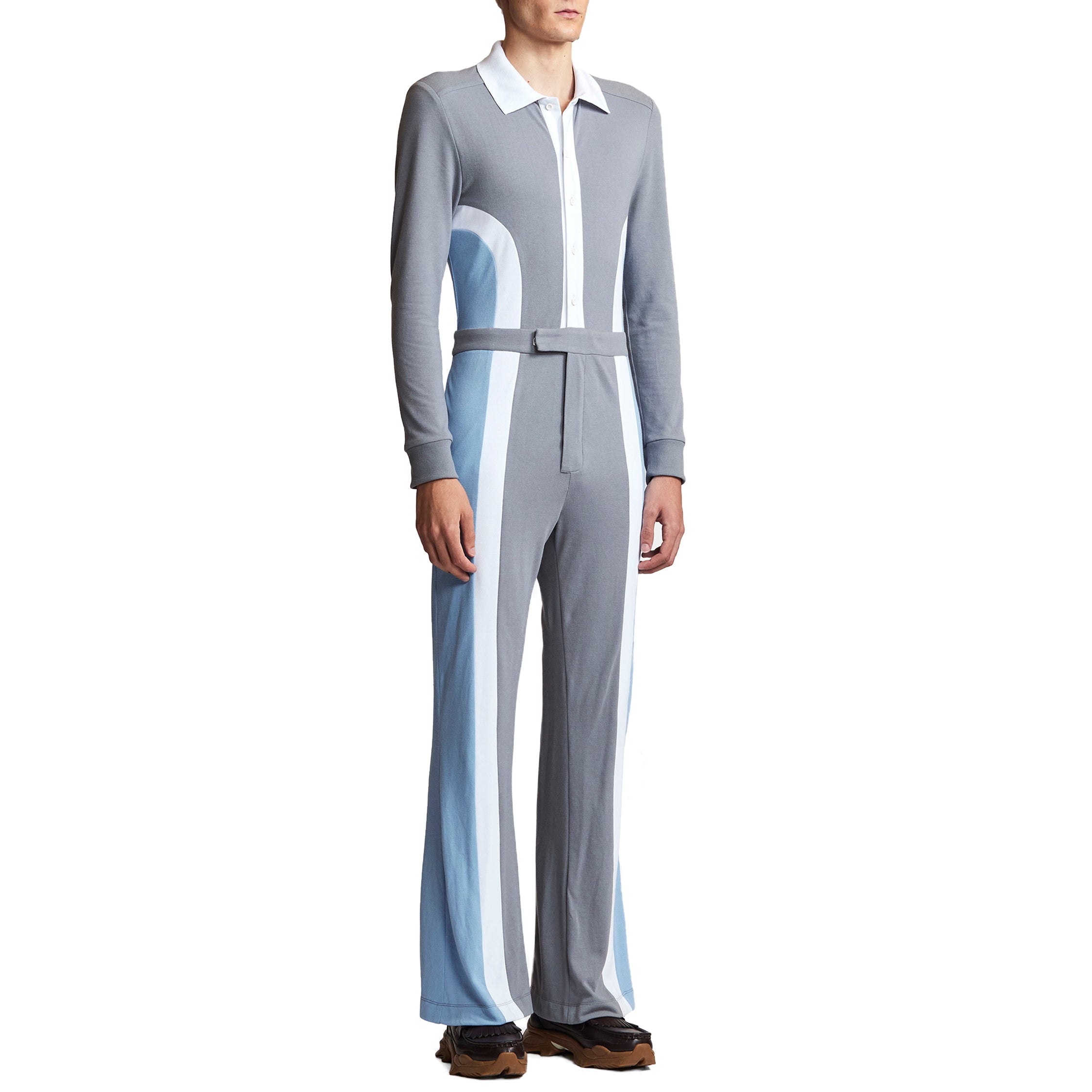 Celeste Longsleeves Polo Jumpsuit