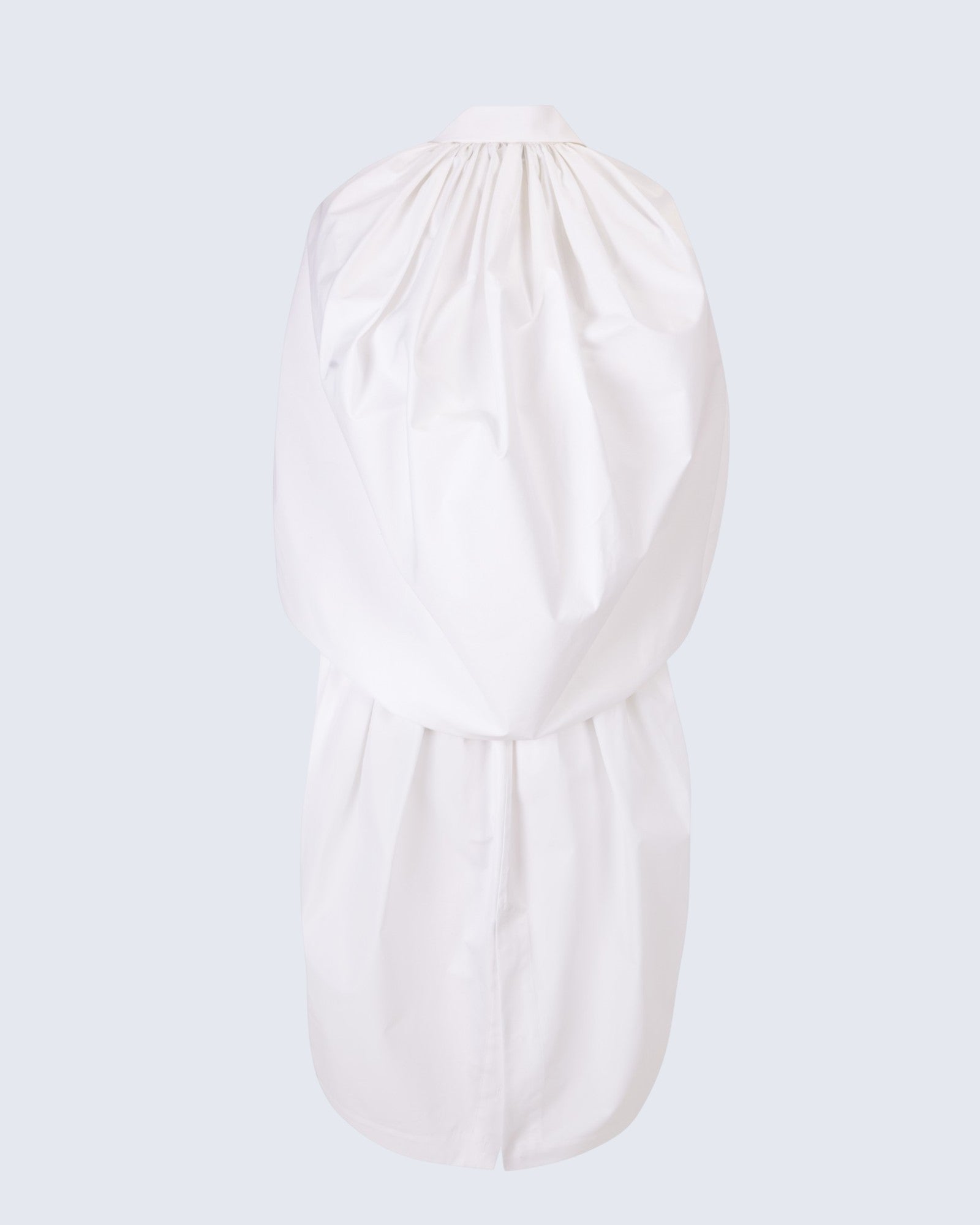 Cocoon Poplin Dress