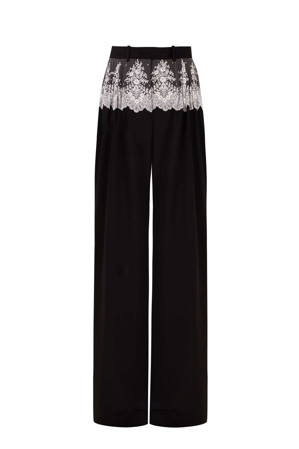 #Cruising Lace Black Tailored Trousers Womens