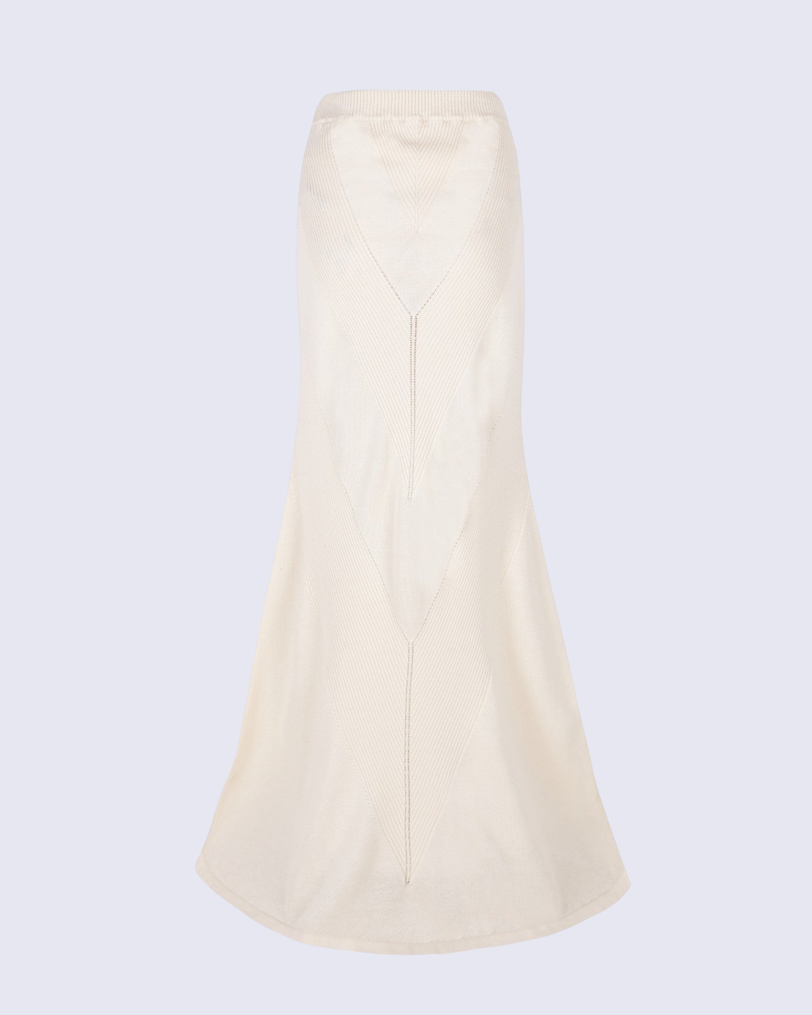 Ecru Knit Skirt