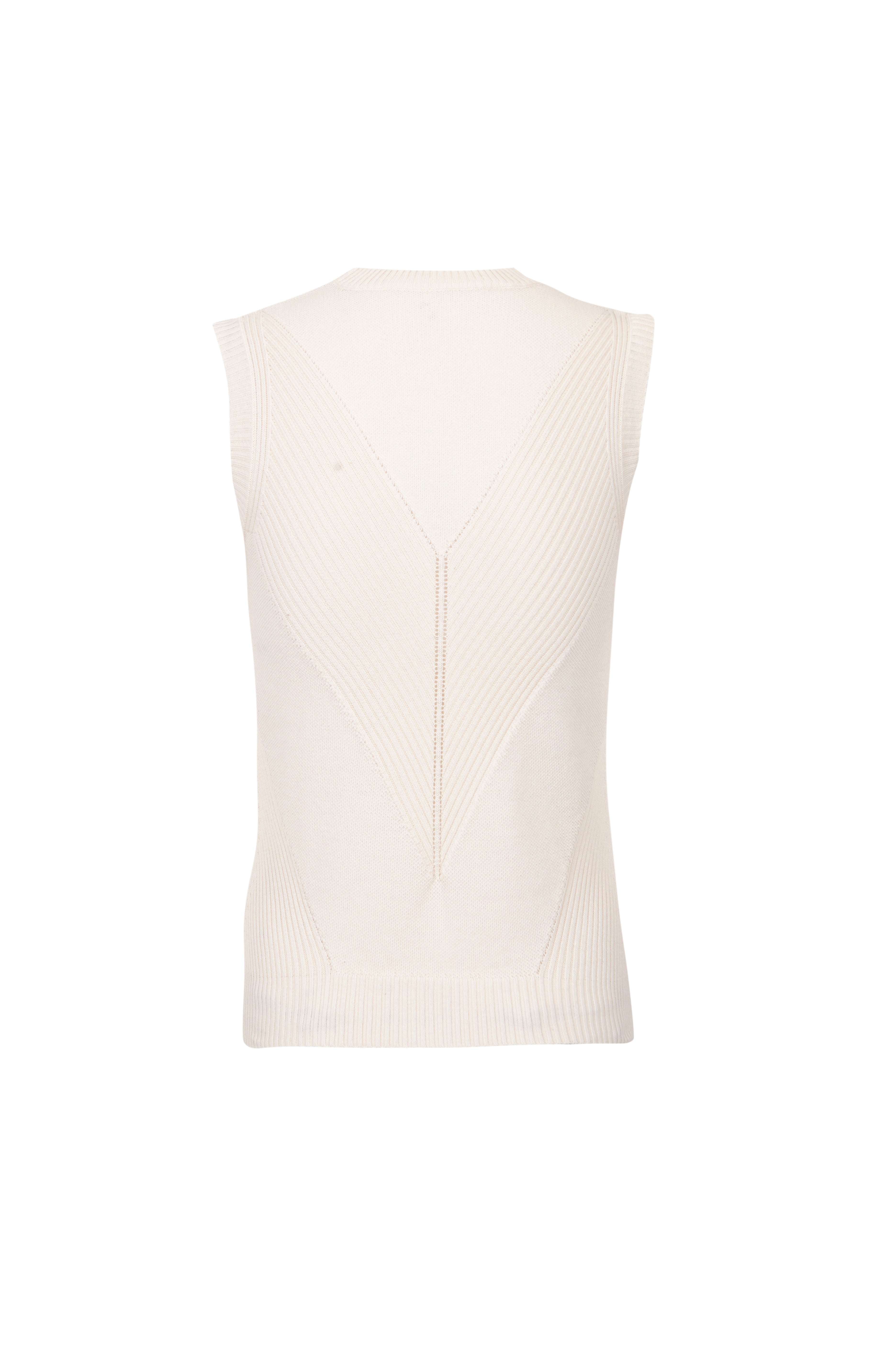 Ecru Knit Top