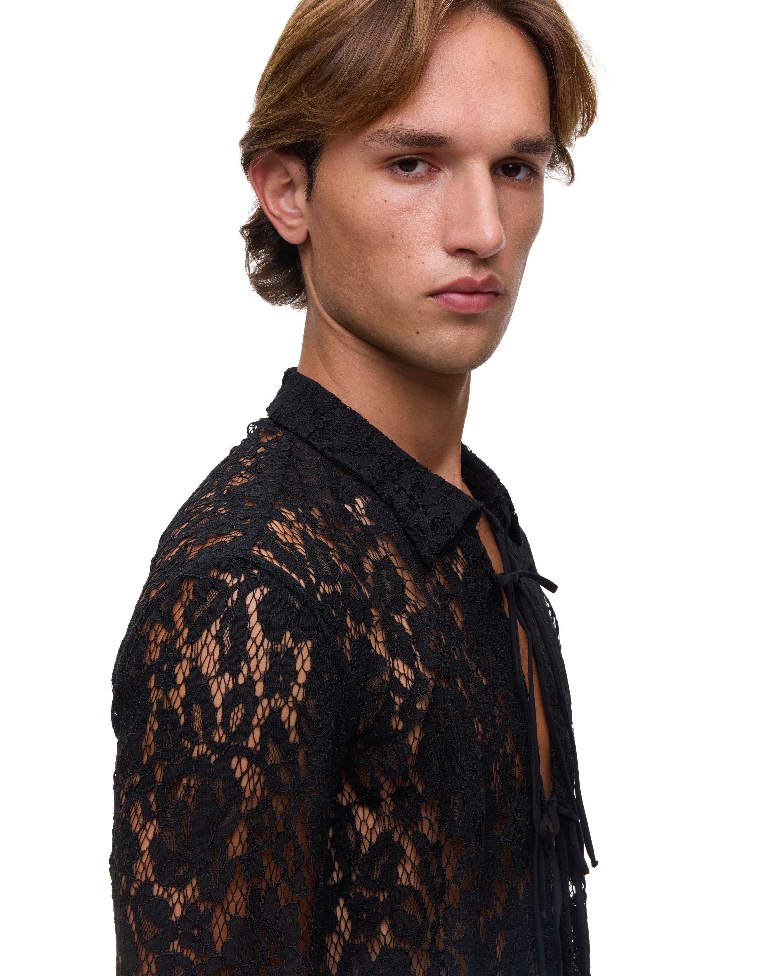 Jonathan Black Lace Shirt