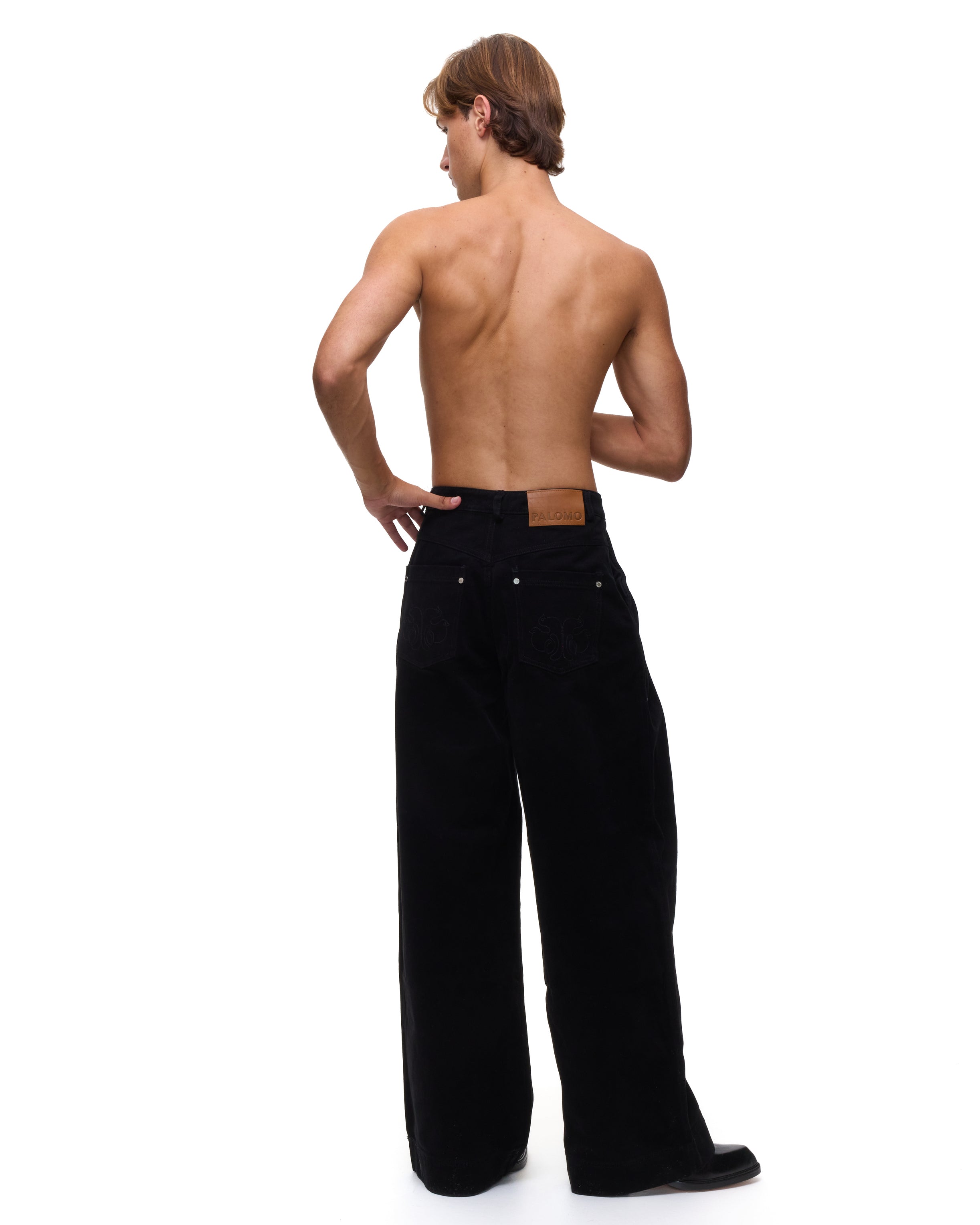Cruising Black Denim Trousers