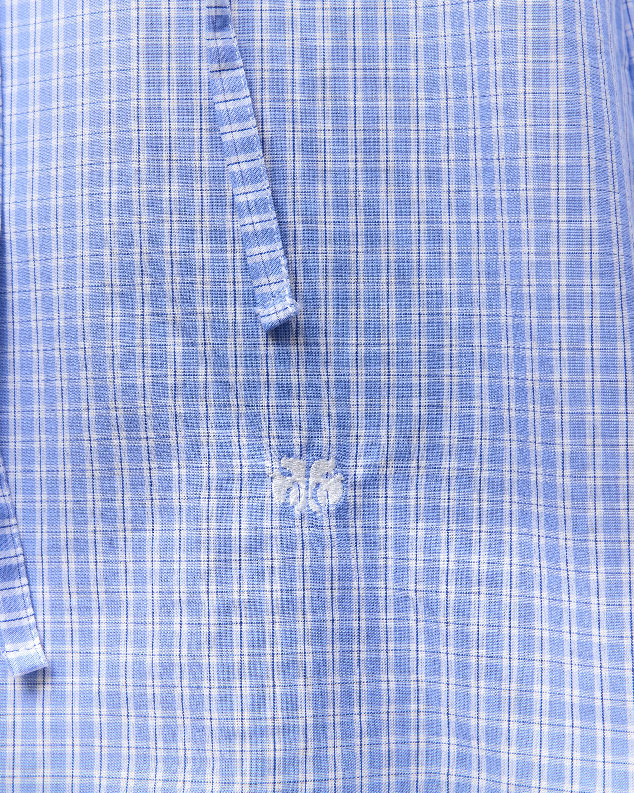 Fede Blue Checked Shirt