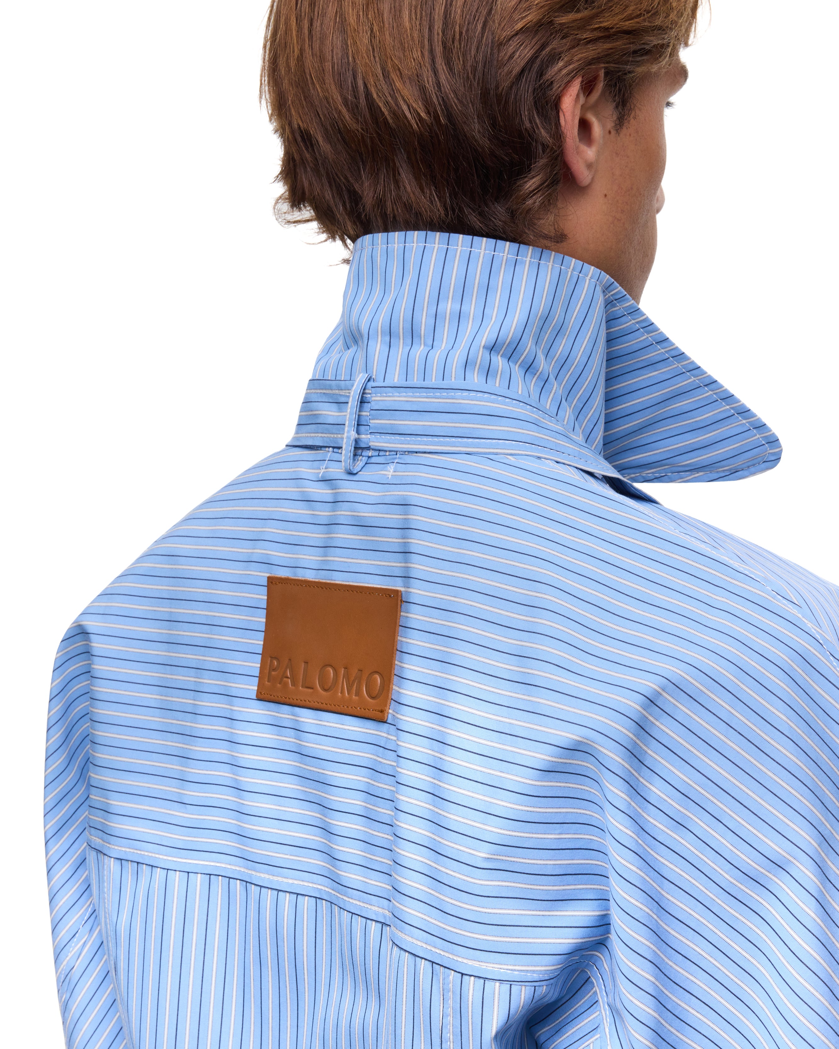 Calum Blue Stripes Jacket