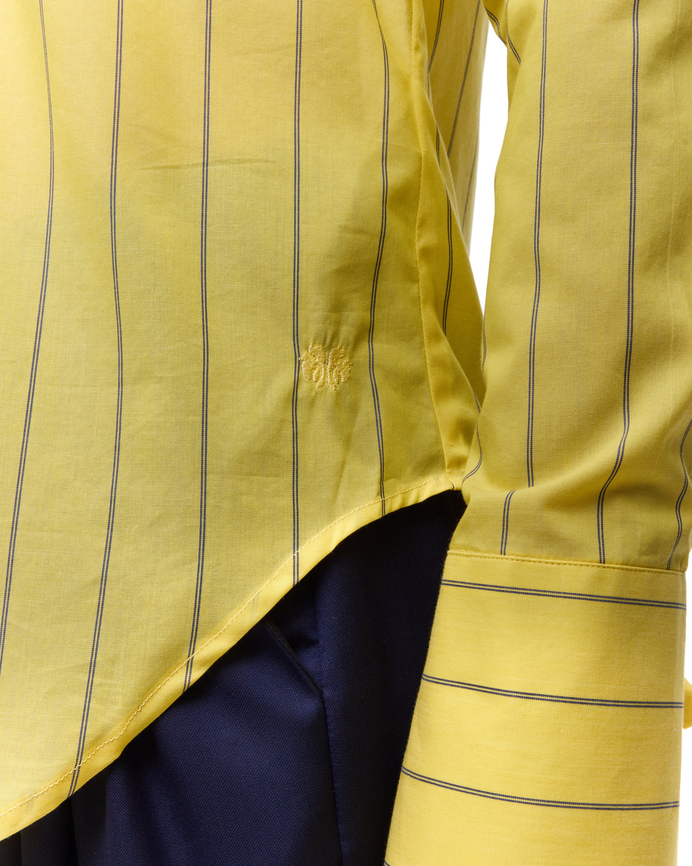 Nic Yellow Striped Shirt