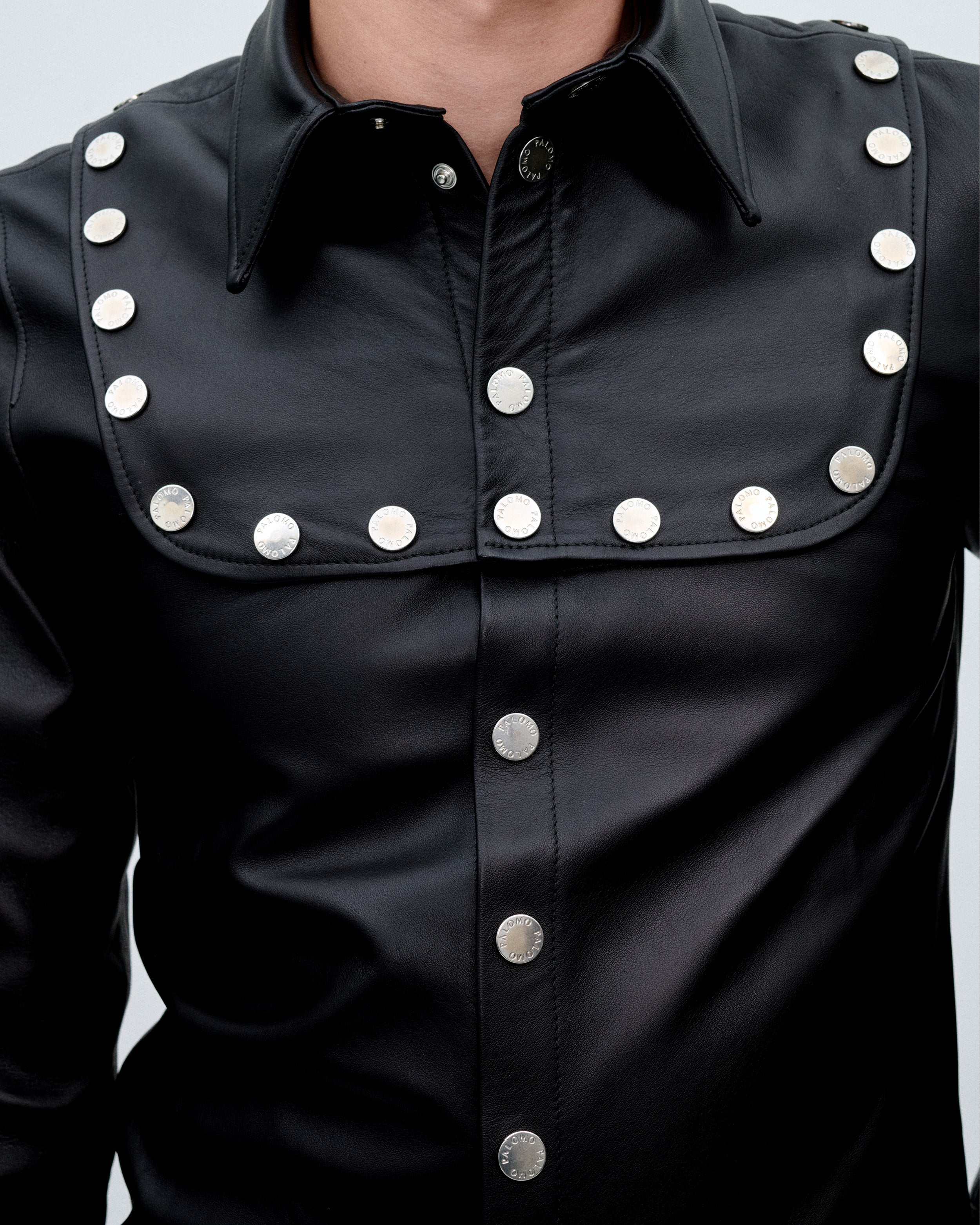 The Black Ass-Air Leather Shirt