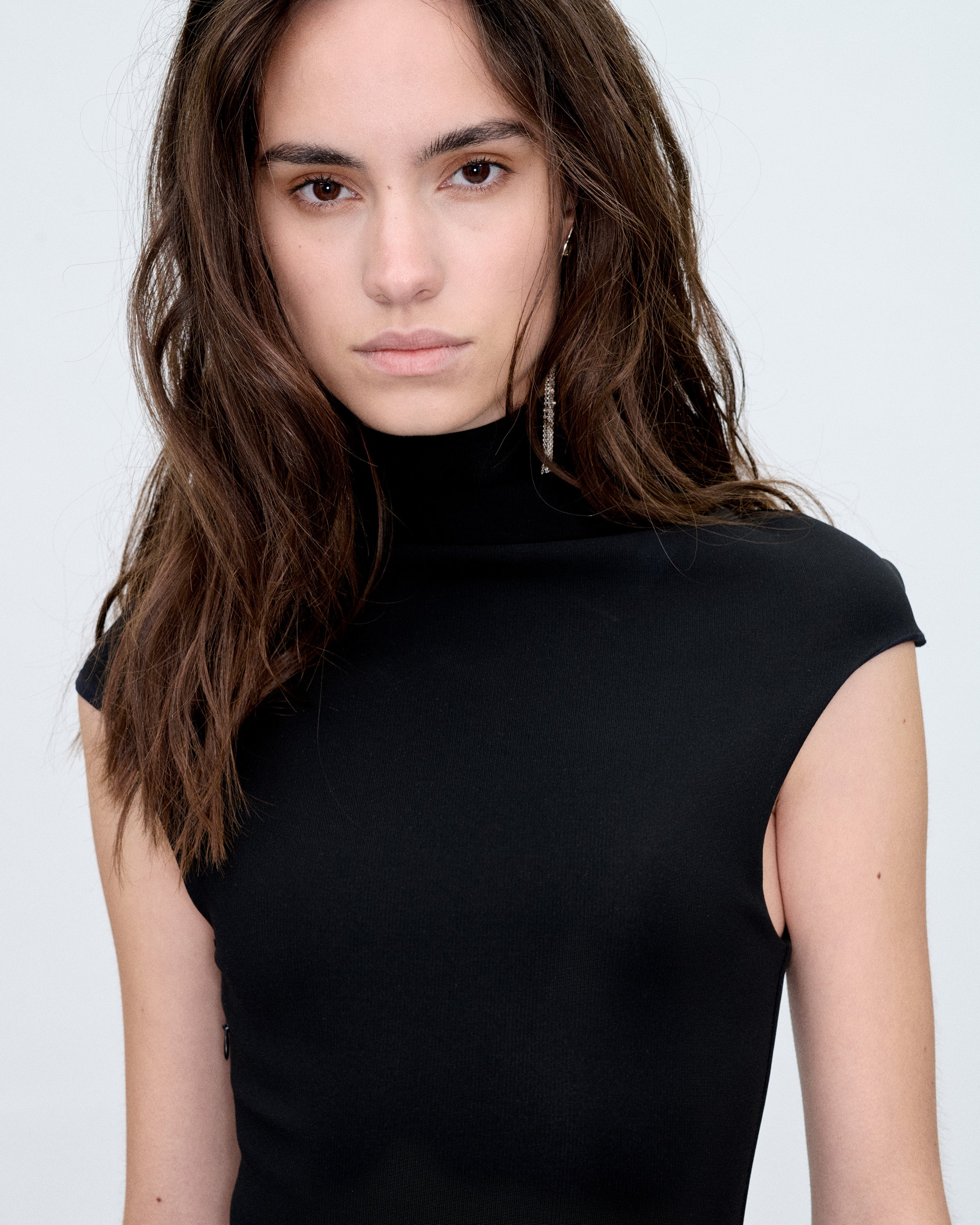 Black Asymmetric Dress