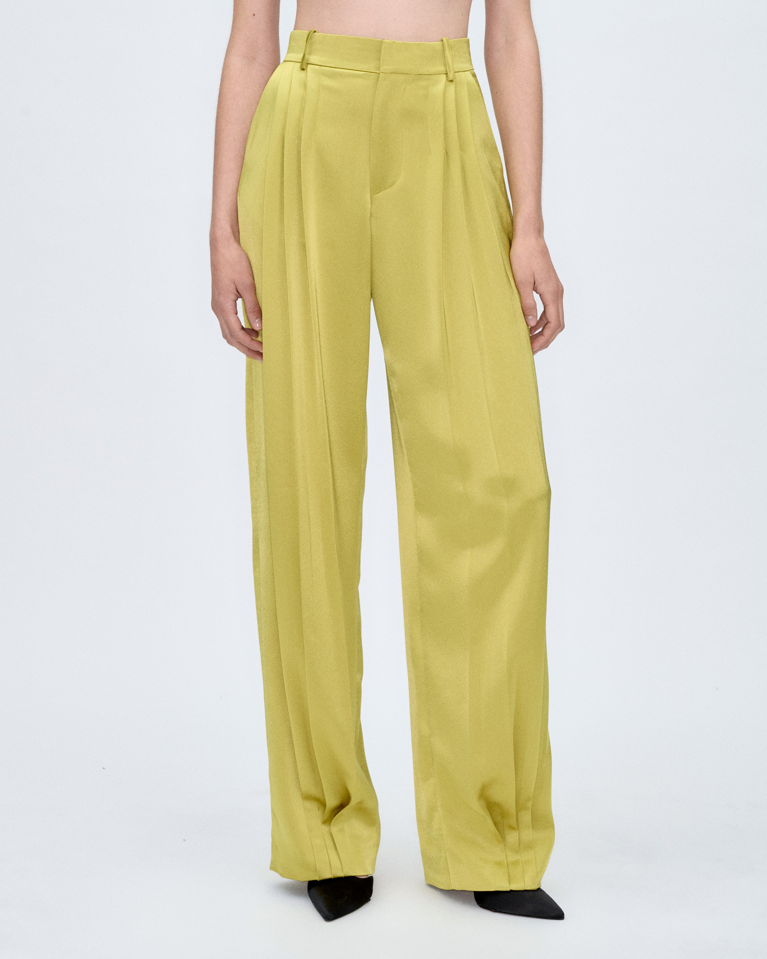 Limbo Lime Tailored Trousers
