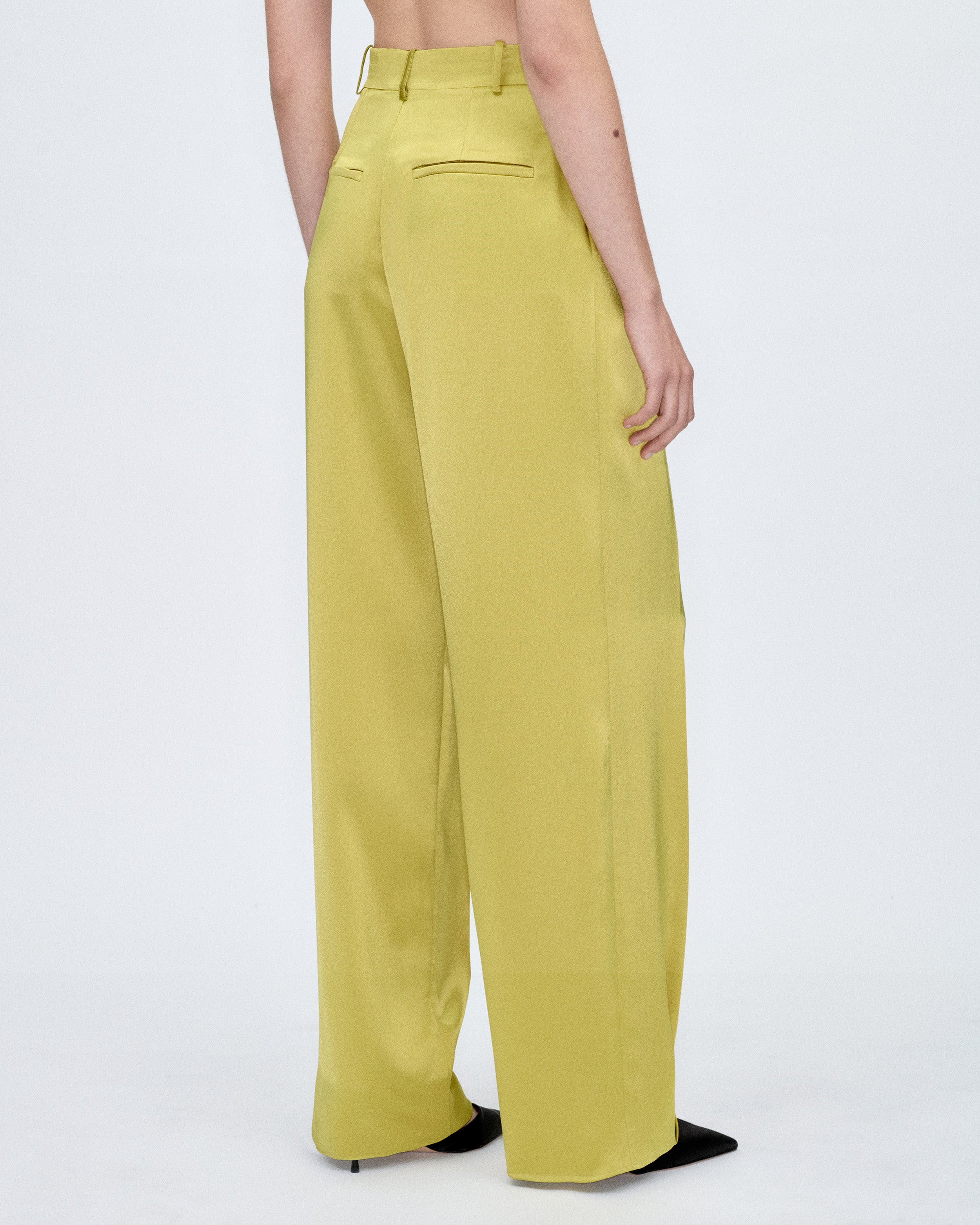 Limbo Lime Tailored Trousers