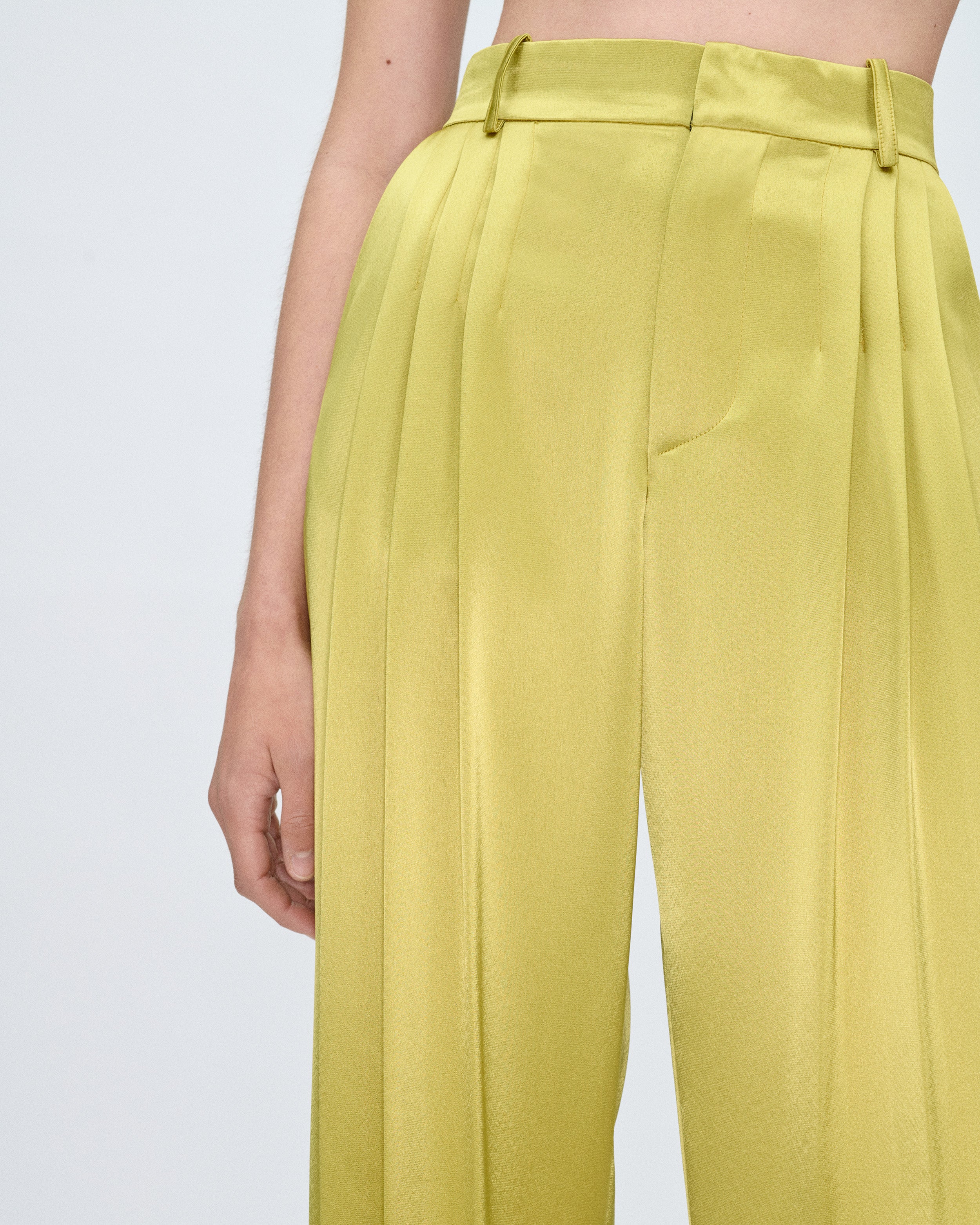 Limbo Lime Tailored Trousers
